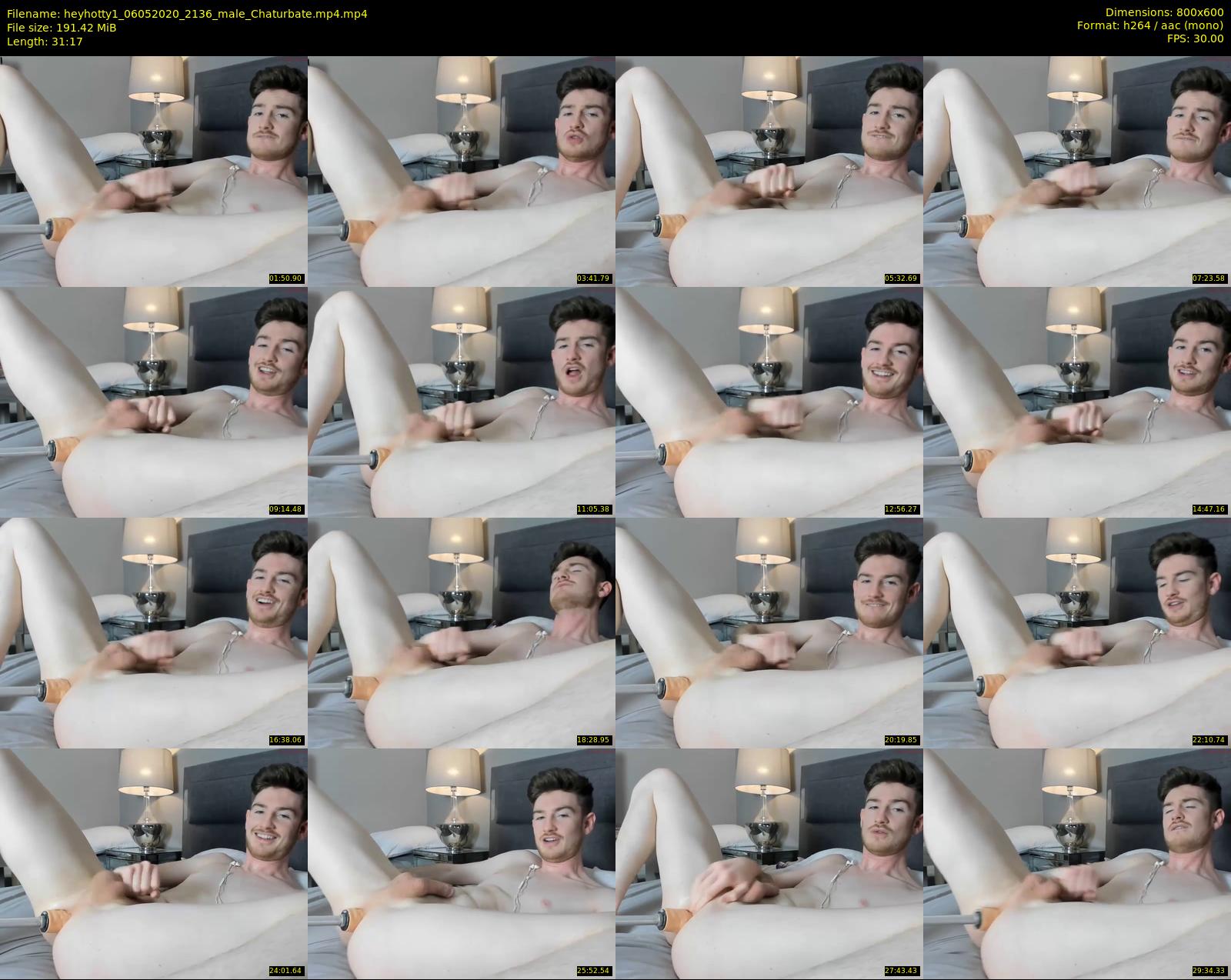 heyhotty1 — 32 minute Chaturbate male cam show recording, 480p, May 6, 2020