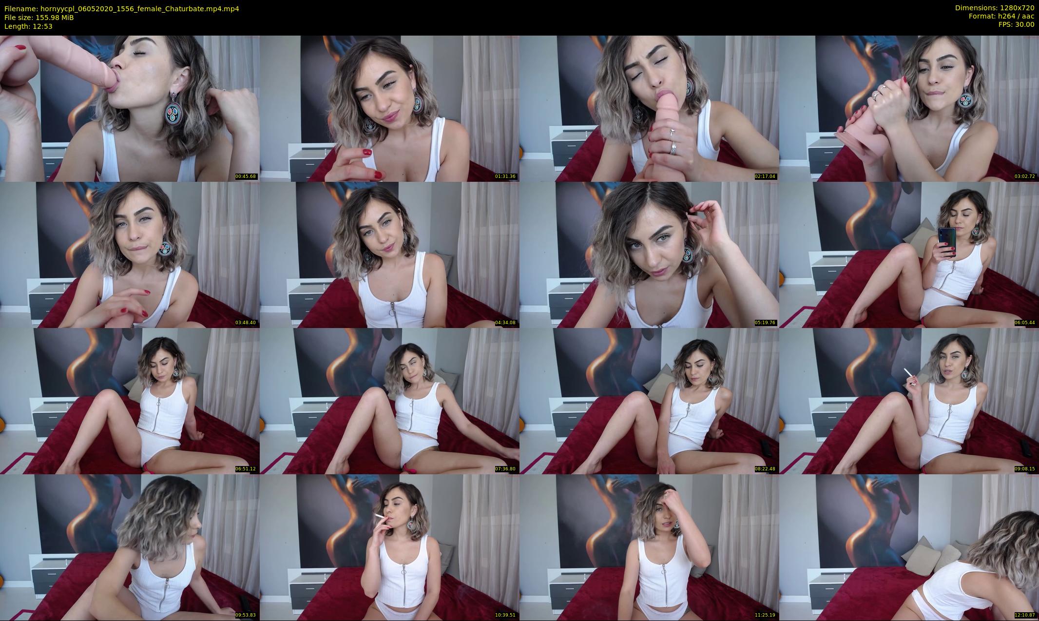 hornyycpl — 13 minute Chaturbate couple cam show recording, 720p, May 6, 2020