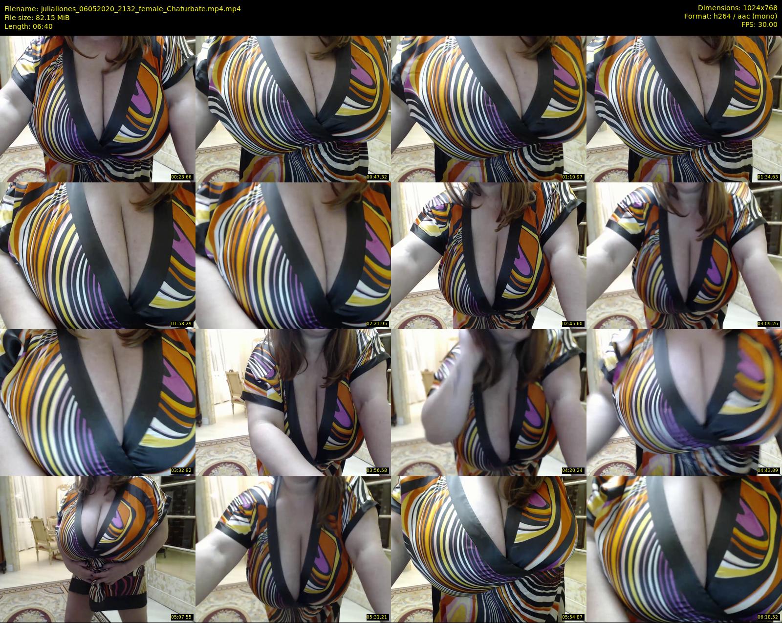 julialiones — 7 minute Chaturbate female cam show recording, 720p, May 6, 2020