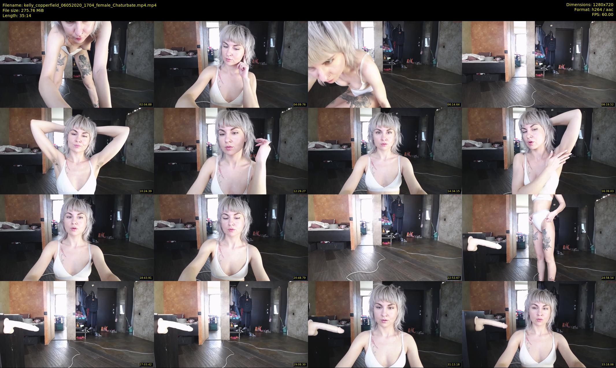 kelly_copperfield — 36 minute Chaturbate female cam show recording, 720p, May 6, 2020