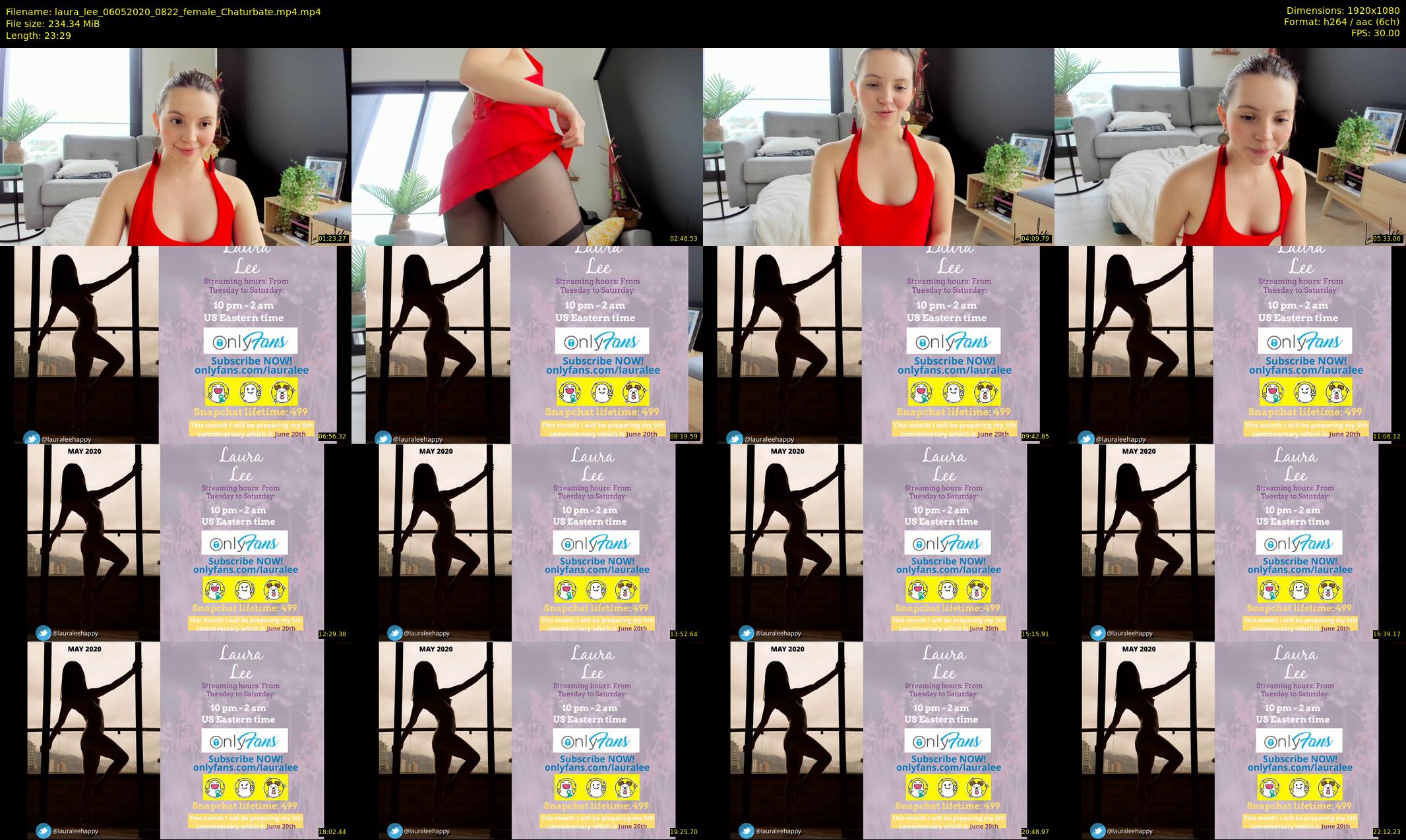 laura_lee — 24 minute Chaturbate female cam show recording, 1080p, May 6, 2020