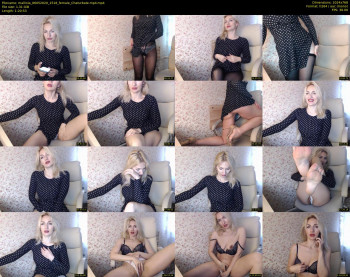 mallinia — 81 minute Chaturbate female cam show recording, 720p, May 6, 2020