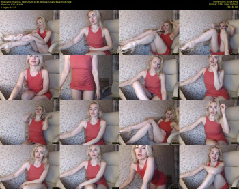 mallinia — 48 minute Chaturbate female cam show recording, 720p, May 6, 2020