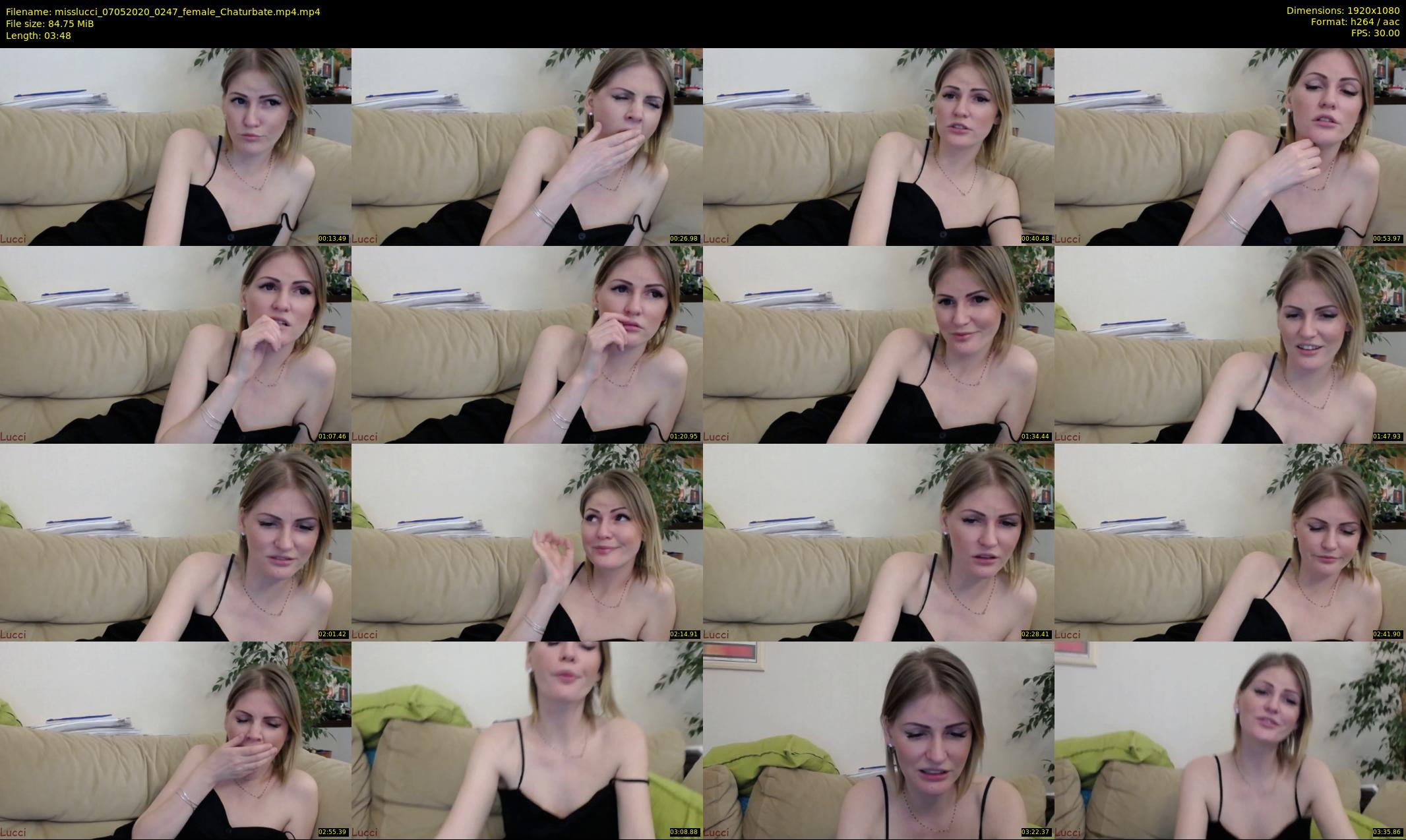 misslucci — 4 minute Chaturbate female cam show recording, 1080p, May 7, 2020