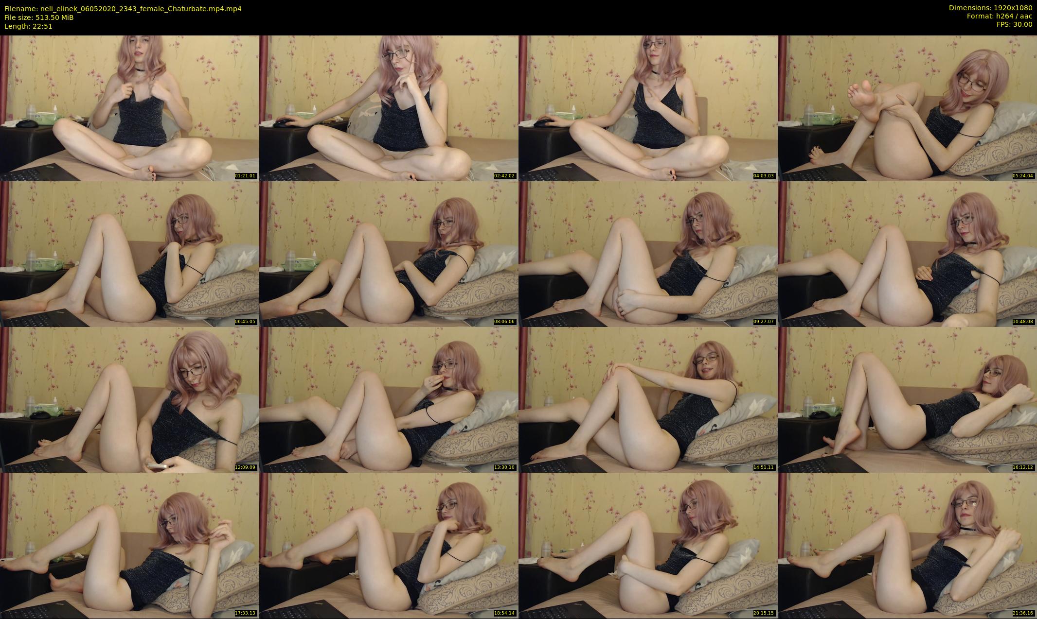 neli_elinek — 23 minute Chaturbate female cam show recording, 1080p, May 6, 2020