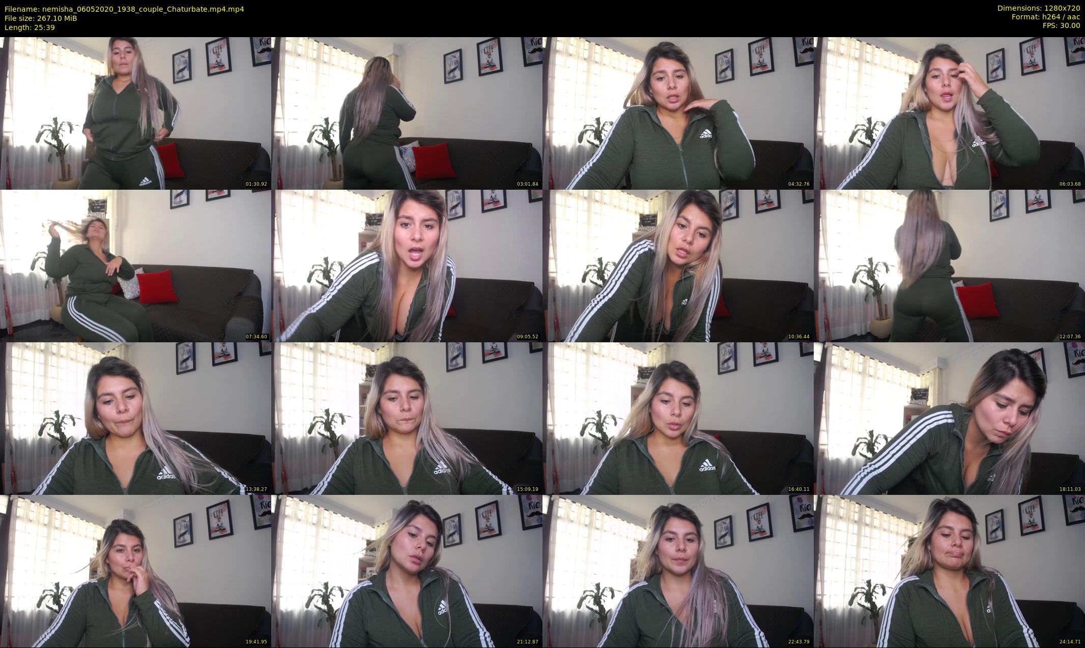 nemisha — 26 minute Chaturbate female cam show recording, 720p, May 6, 2020