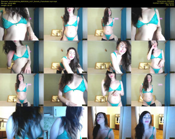 ohnicoleshine — 5 minute Chaturbate female cam show recording, 480p, May 6, 2020
