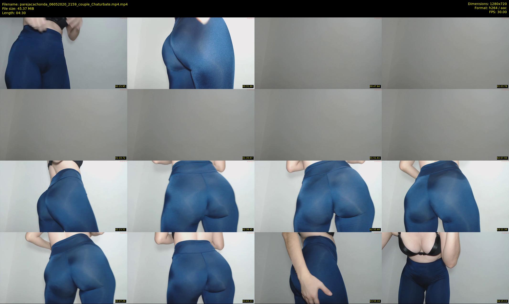 parejacachonda — 5 minute Chaturbate couple cam show recording, 720p, May 6, 2020