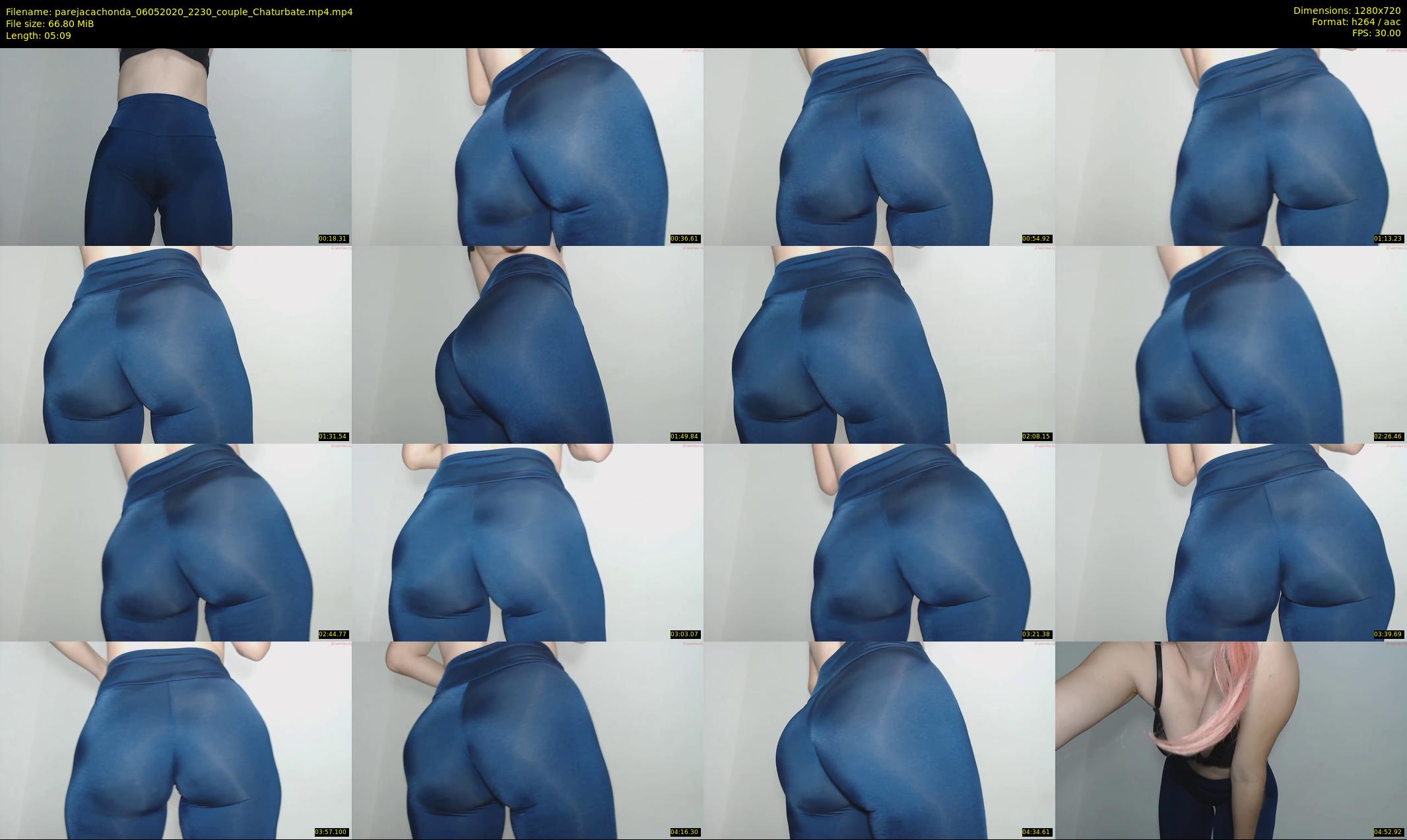 parejacachonda — 6 minute Chaturbate couple cam show recording, 720p, May 6, 2020