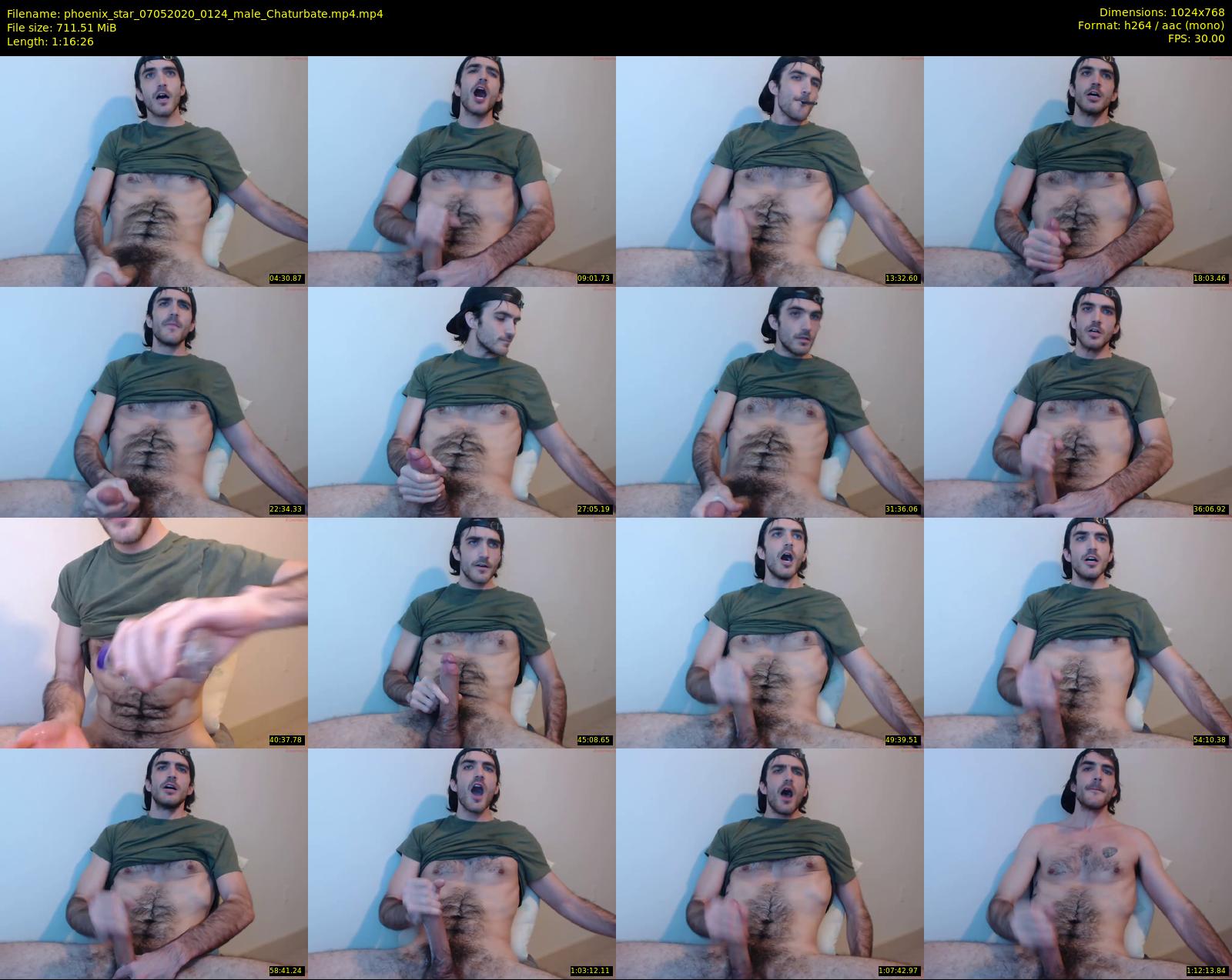phoenix_star — 77 minute Chaturbate male cam show recording, 720p, May 7, 2020