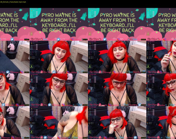 pyrowayne — 54 minute Chaturbate female cam show recording, 720p, May 7, 2020