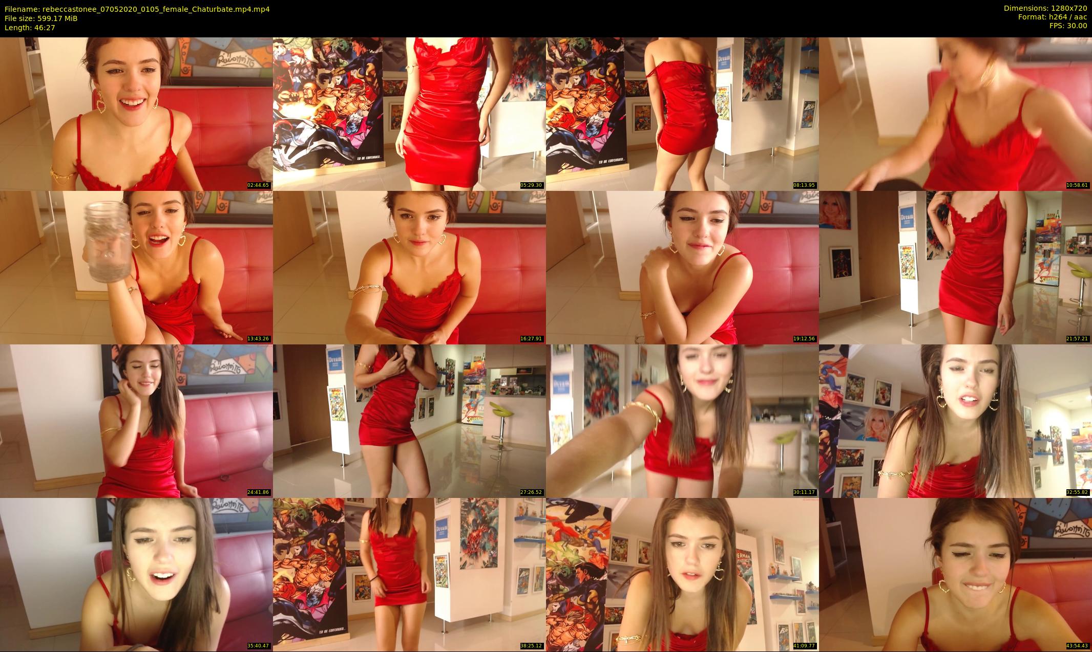 rebeccastonee — 47 minute Chaturbate female cam show recording, 720p, May 7, 2020