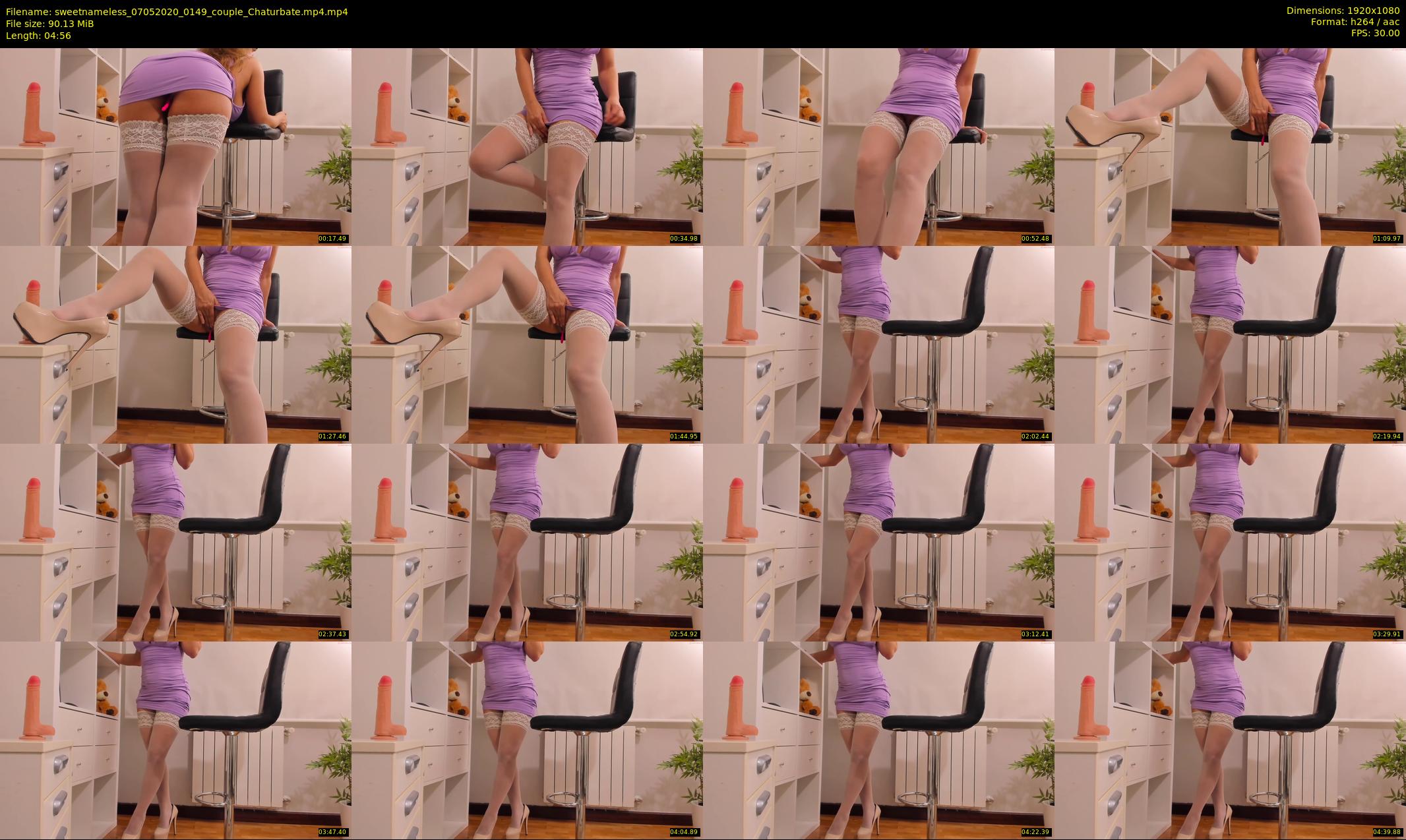 sweetnameless — 5 minute Chaturbate couple cam show recording, 1080p, May 7, 2020