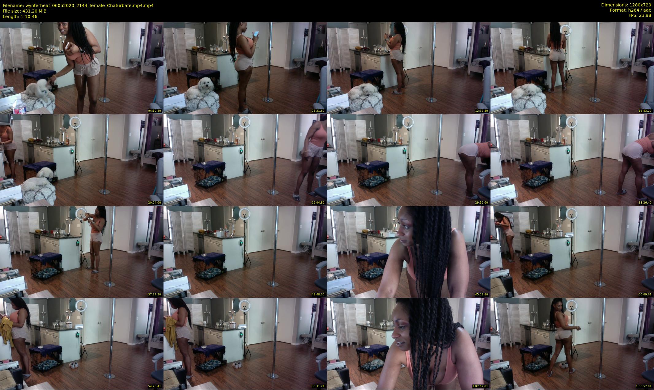 wynterheat — 71 minute Chaturbate female cam show recording, 720p, May 6, 2020
