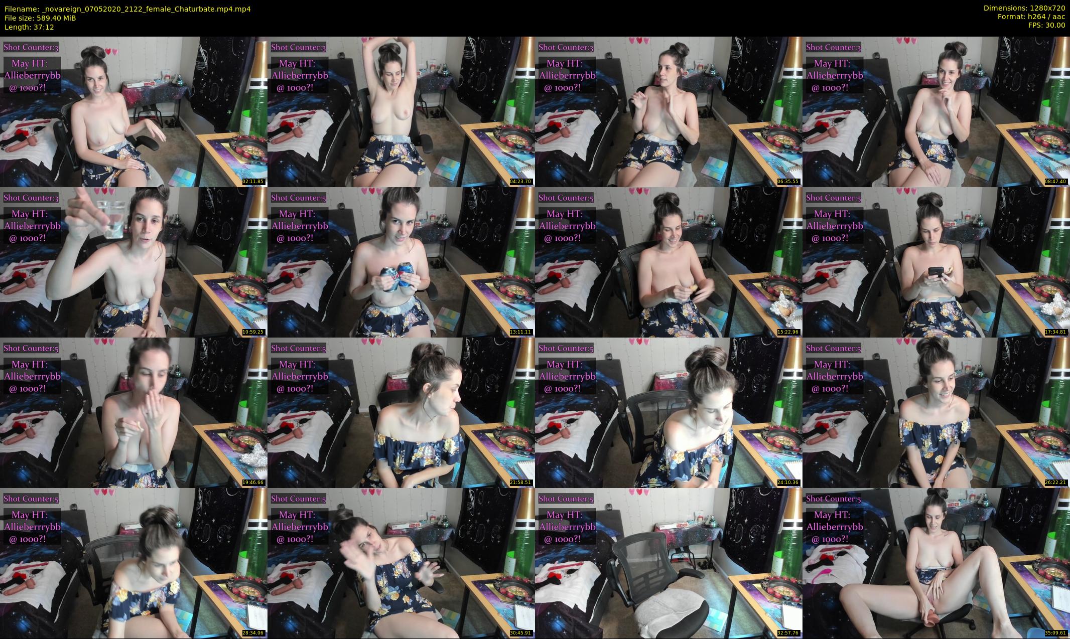 _novareign — 38 minute Chaturbate female cam show recording, 720p, May 7, 2020