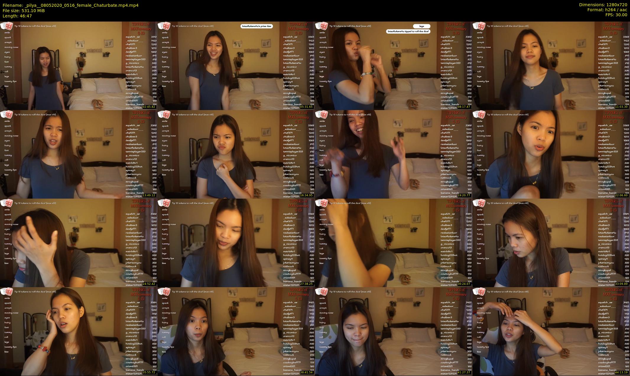 _pilya_ — 47 minute Chaturbate female cam show recording, 720p, May 8, 2020