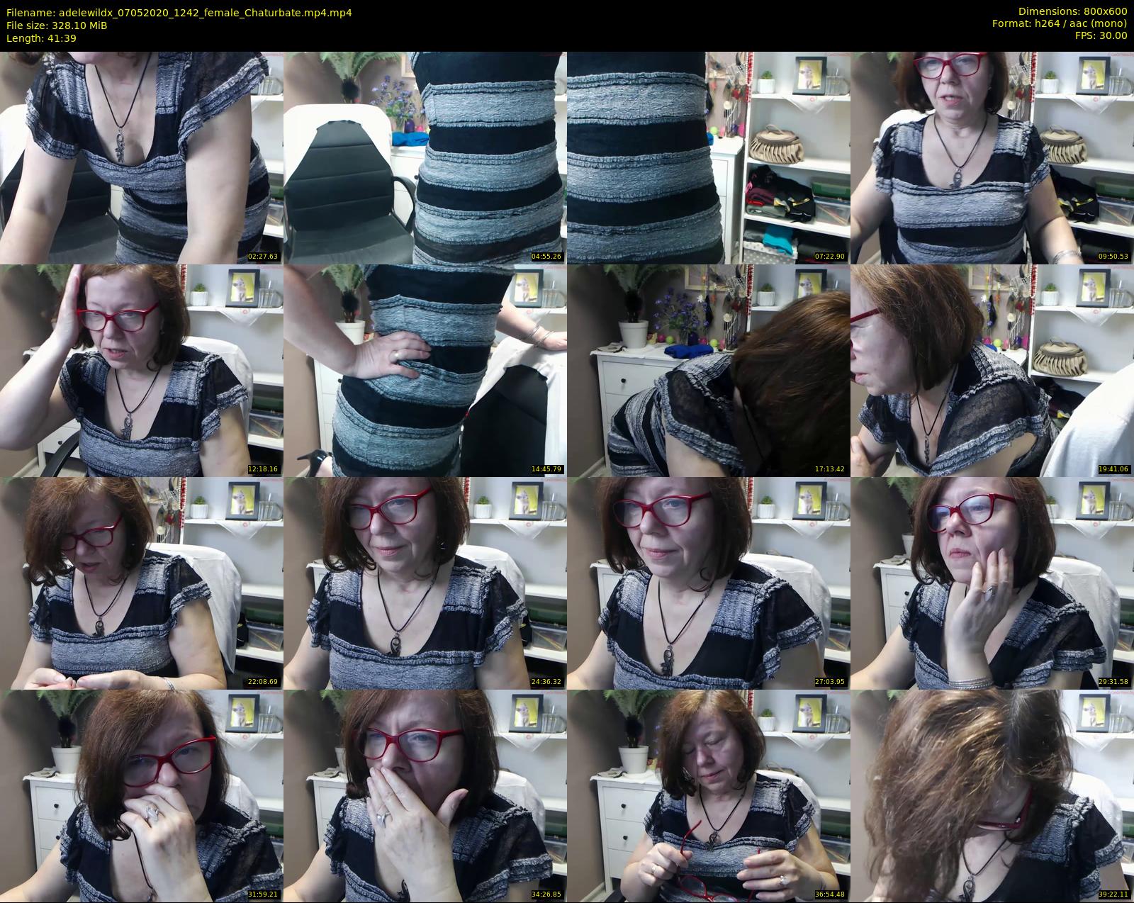 adelewildx — 42 minute Chaturbate female cam show recording, 480p, May 7, 2020