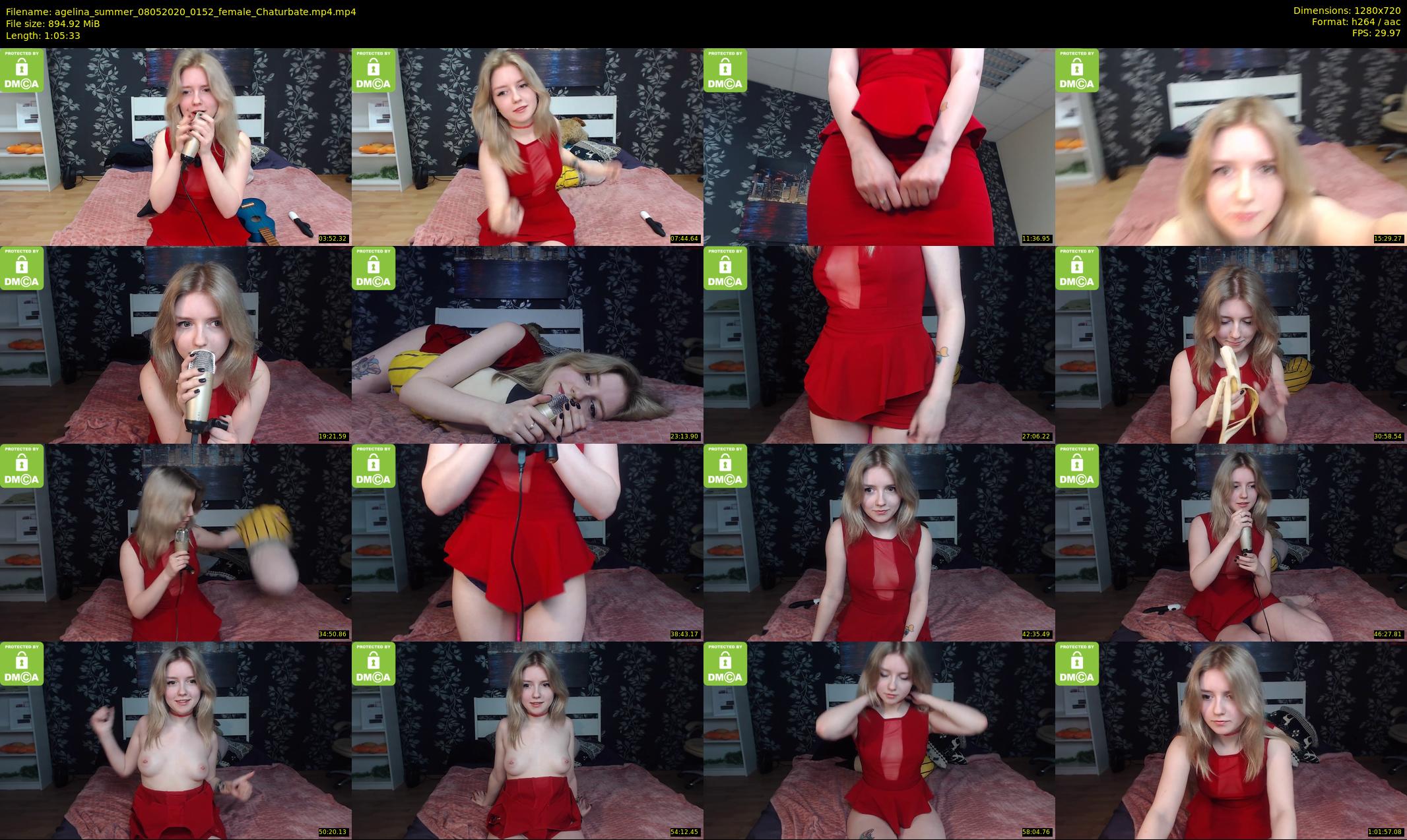 agelina_summer — 66 minute Chaturbate female cam show recording, 720p, May 8, 2020