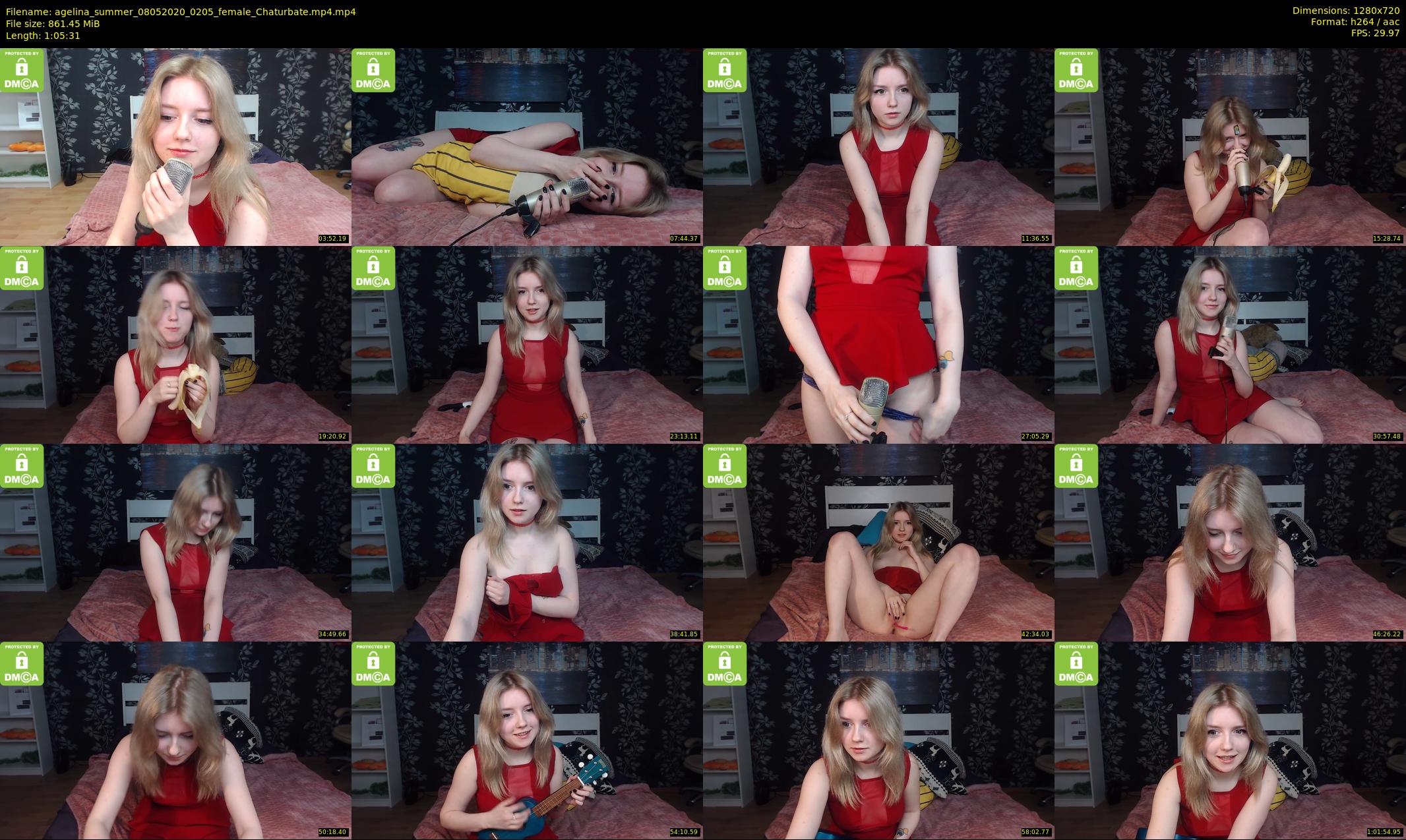 agelina_summer — 66 minute Chaturbate female cam show recording, 720p, May 8, 2020