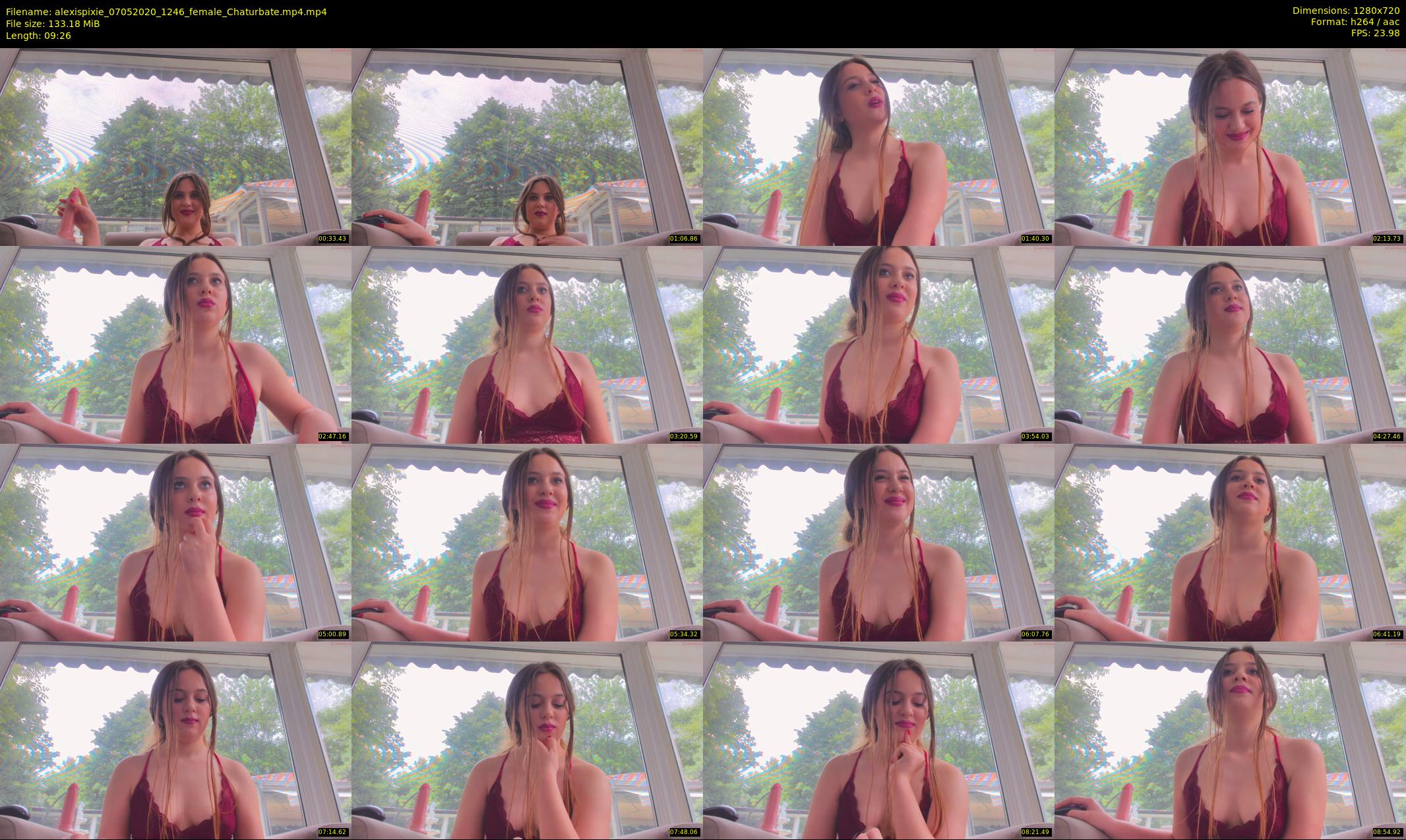 alexispixie — 10 minute Chaturbate female cam show recording, 720p, May 7, 2020