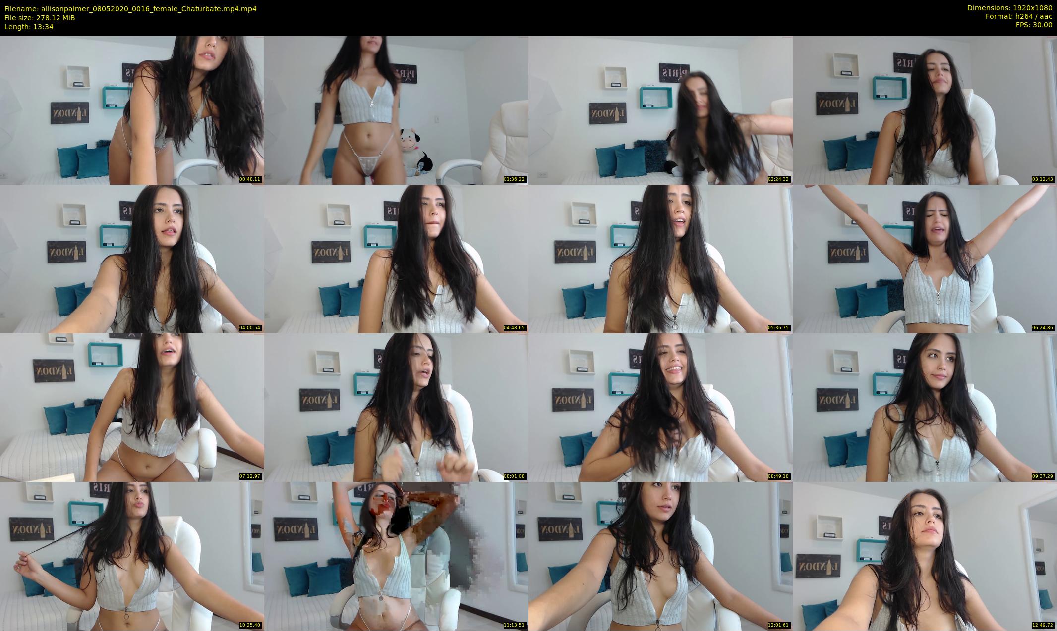 allisonpalmer — 14 minute Chaturbate female cam show recording, 1080p, May 8, 2020