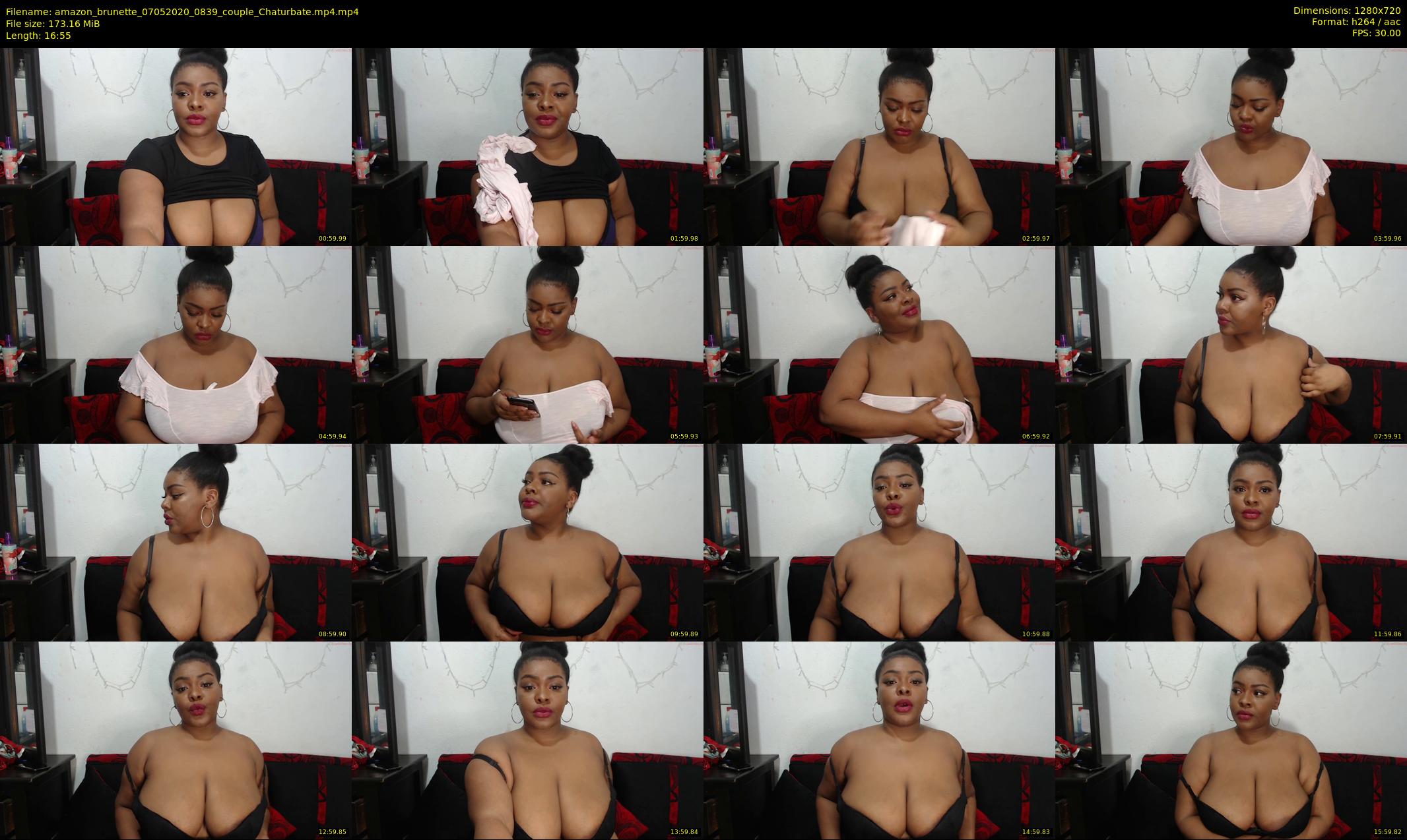 amazon_brunette — 17 minute Chaturbate female cam show recording, 720p, May 7, 2020