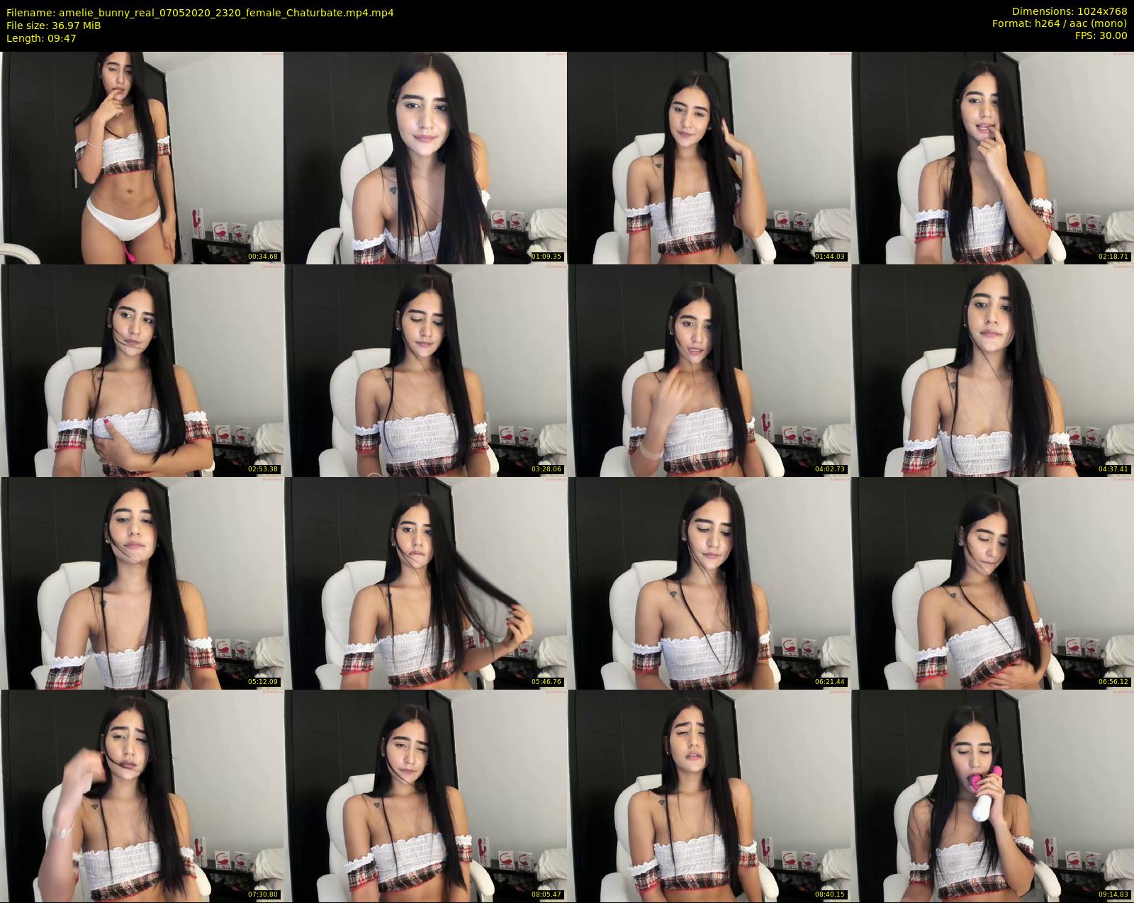 amelie_bunny_real — 10 minute Chaturbate female cam show recording, 720p, May 7, 2020