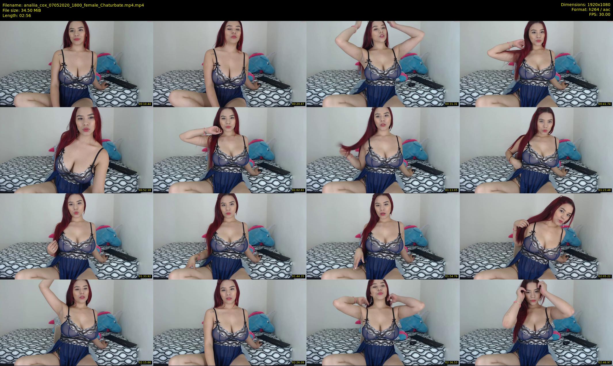 analiia_cox — 3 minute Chaturbate female cam show recording, 1080p, May 7, 2020