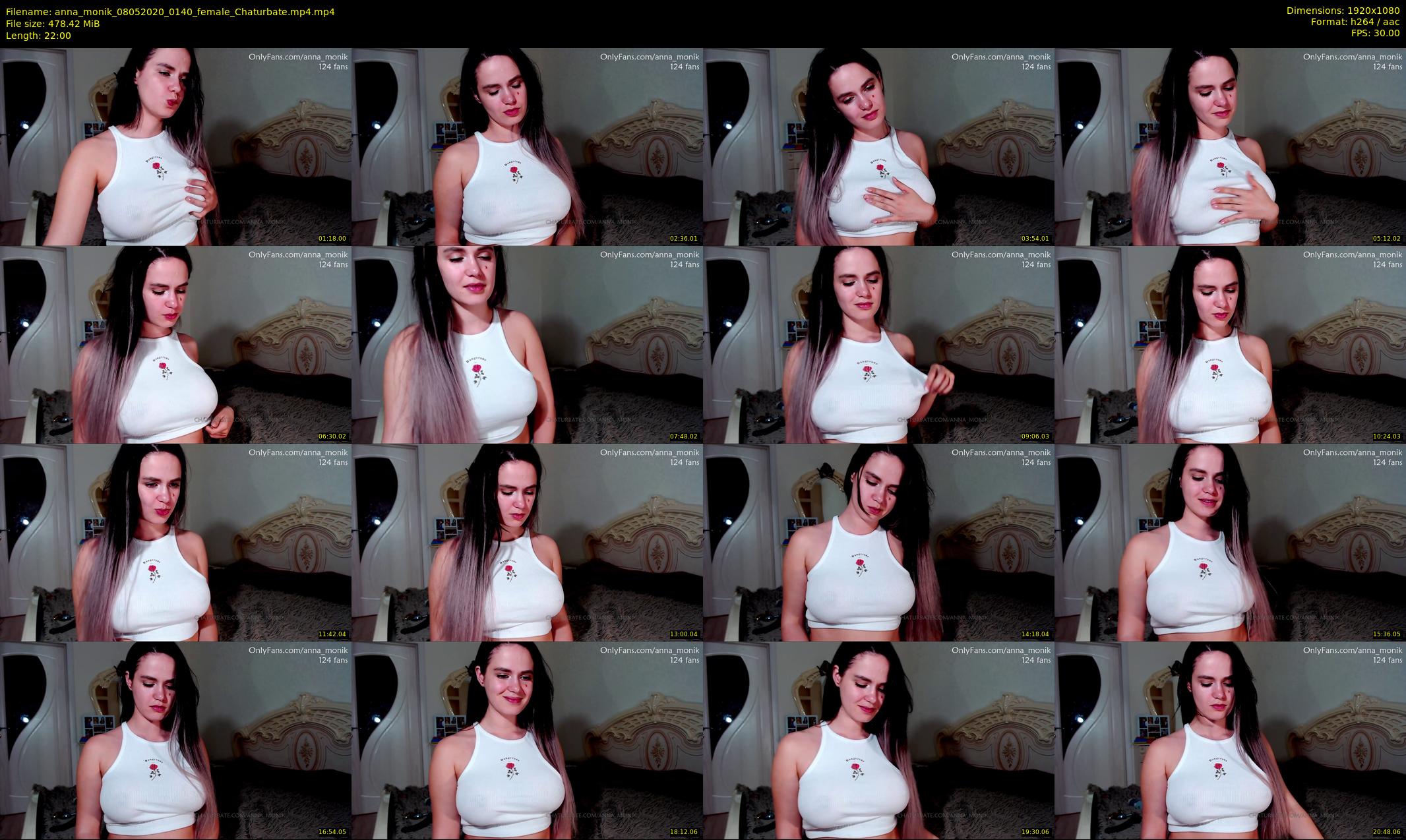 anna_monik — 22 minute Chaturbate couple cam show recording, 1080p, May 8, 2020