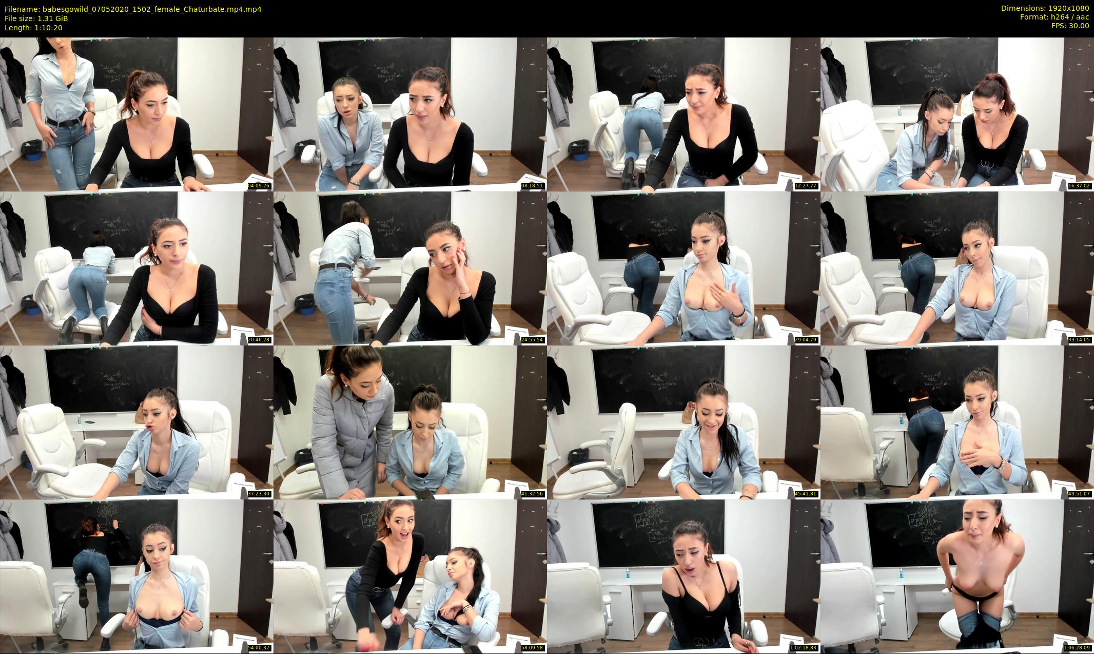 babesgowild — 71 minute Chaturbate couple cam show recording, 1080p, May 7, 2020