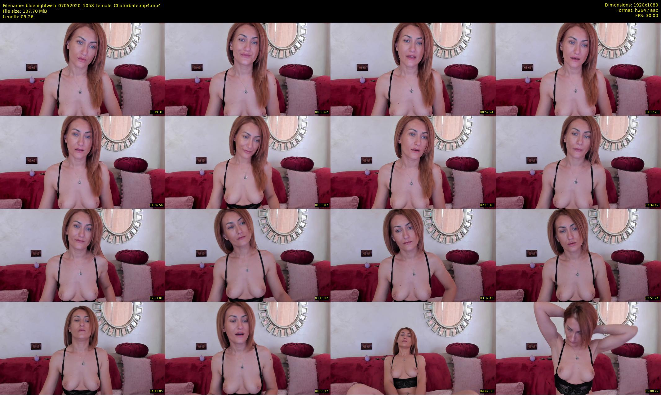 bluenightwish — 6 minute Chaturbate female cam show recording, 1080p, May 7, 2020