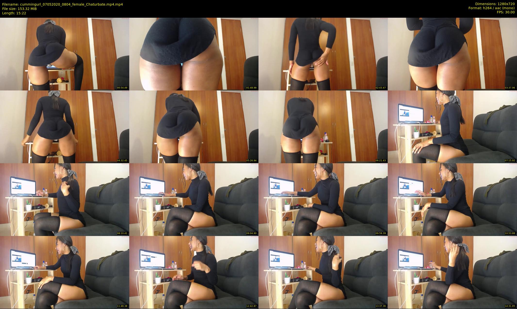 cummingurl — 16 minute Chaturbate couple cam show recording, 720p, May 7, 2020