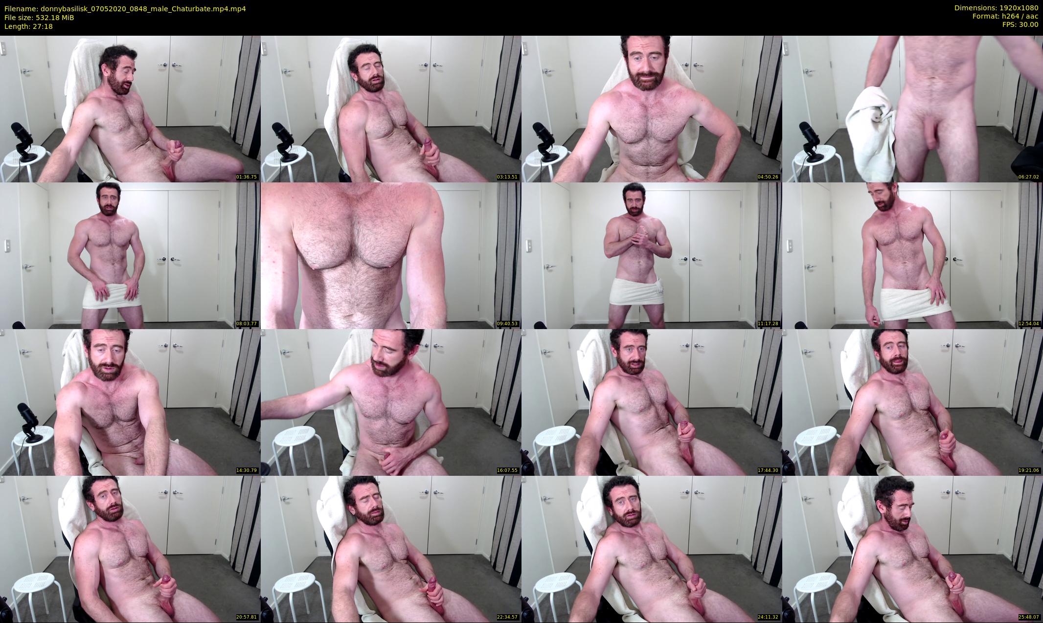 donnybasilisk — 28 minute Chaturbate male cam show recording, 1080p, May 7, 2020