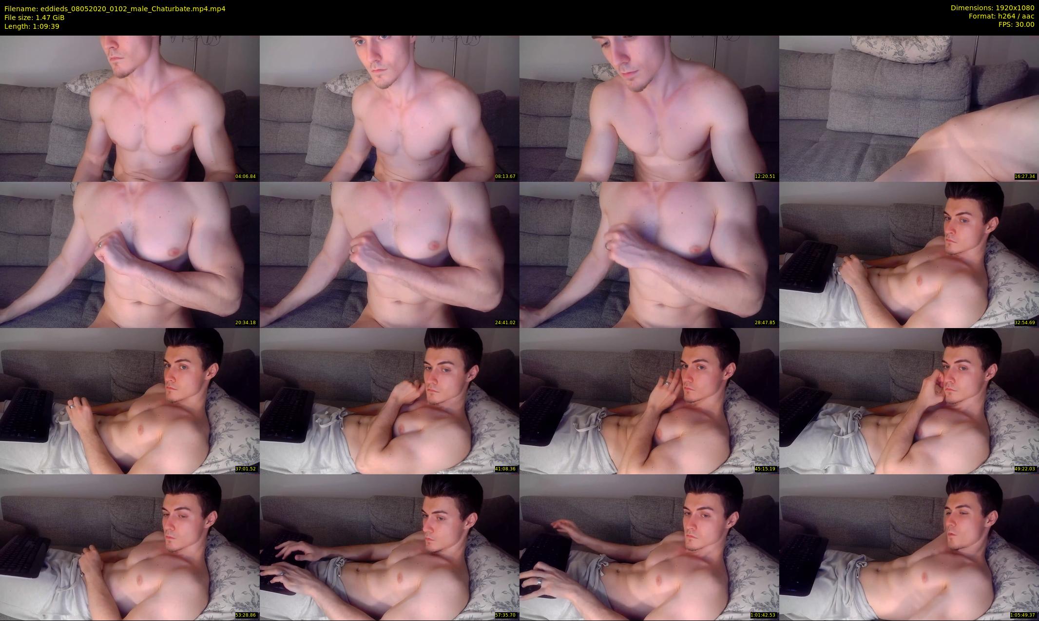 eddieds — 70 minute Chaturbate male cam show recording, 1080p, May 8, 2020