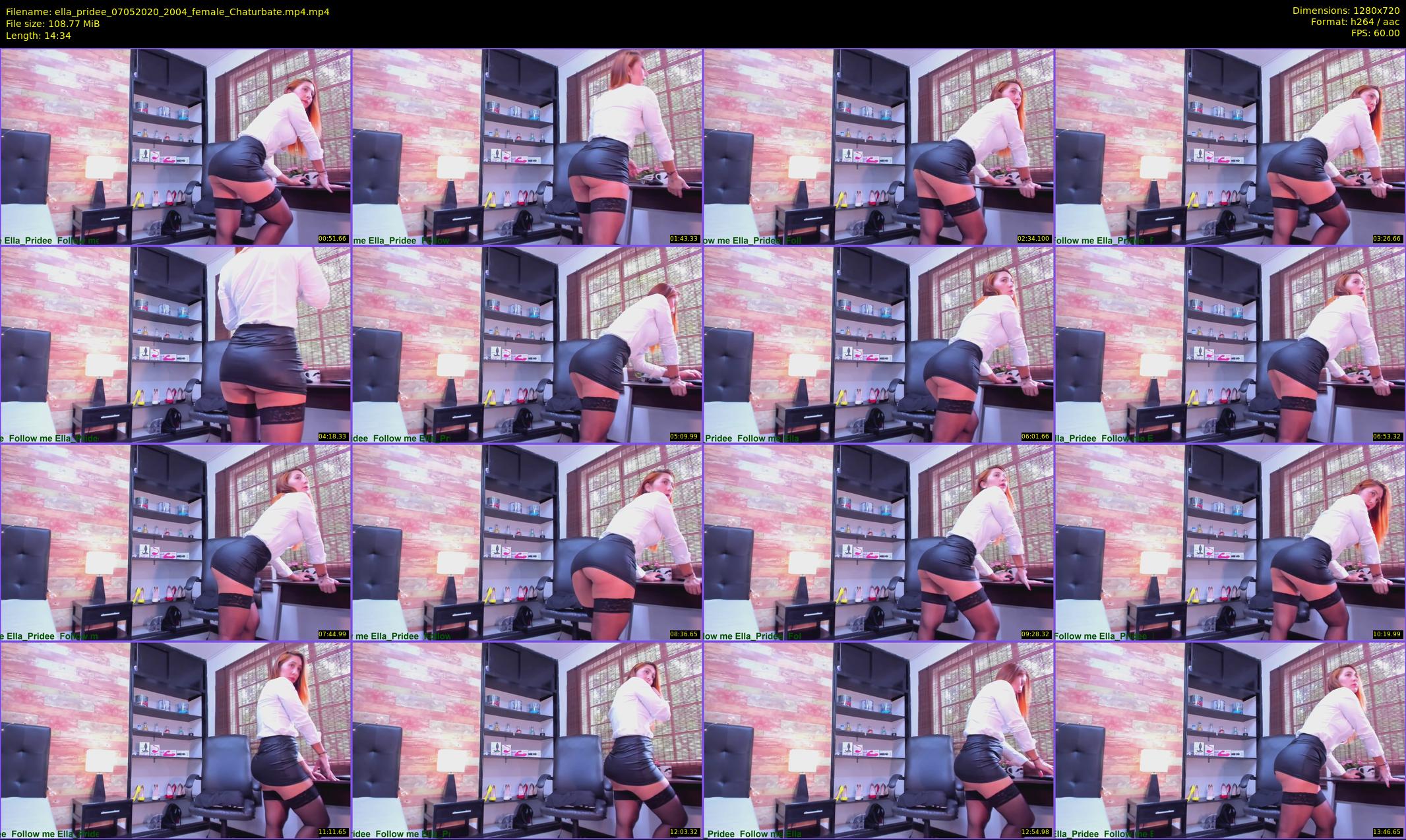 ella_pridee — 15 minute Chaturbate female cam show recording, 720p, May 7, 2020
