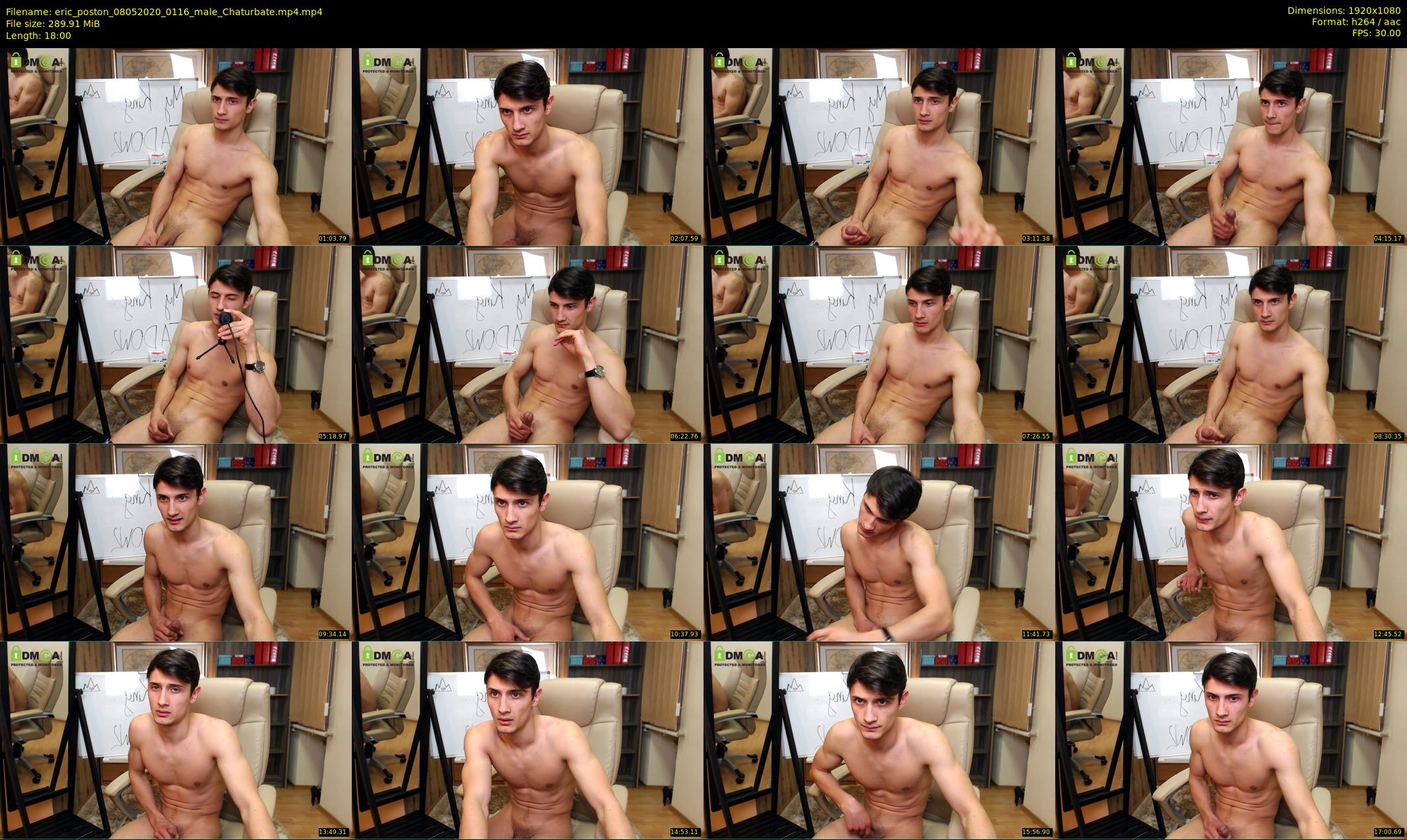 eric_poston — 18 minute Chaturbate male cam show recording, 1080p, May 8, 2020