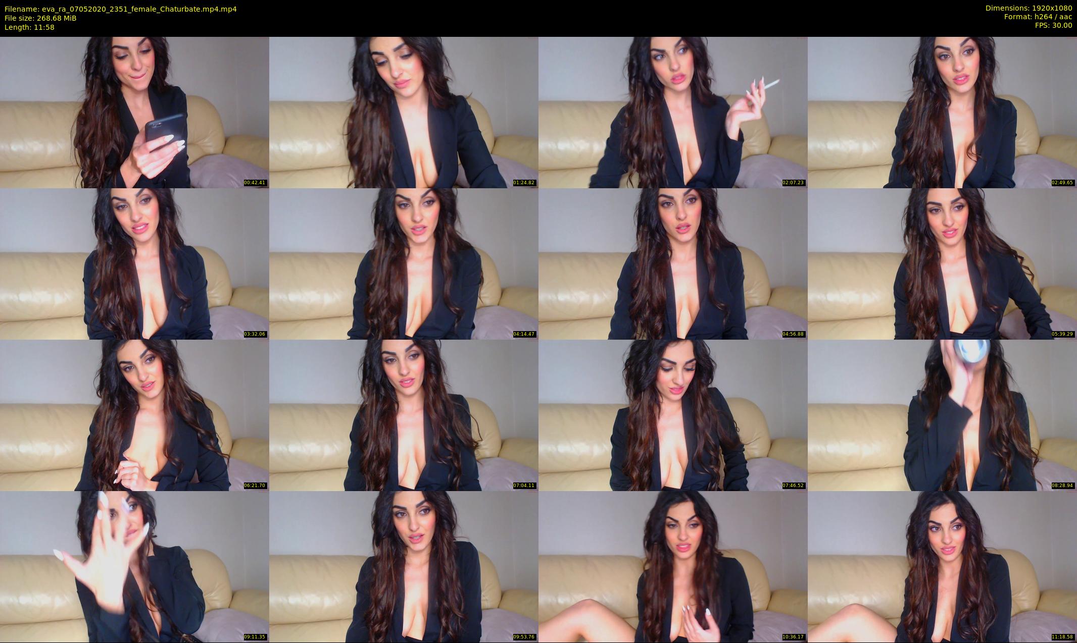 eva_ra — 12 minute Chaturbate female cam show recording, 1080p, May 7, 2020