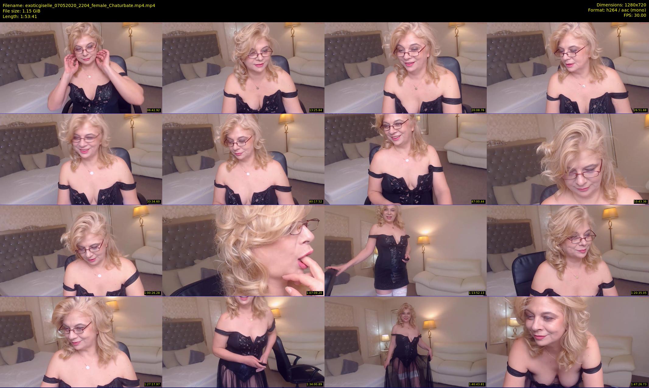 exoticgiselle — 114 minute Chaturbate female cam show recording, 720p, May 7, 2020
