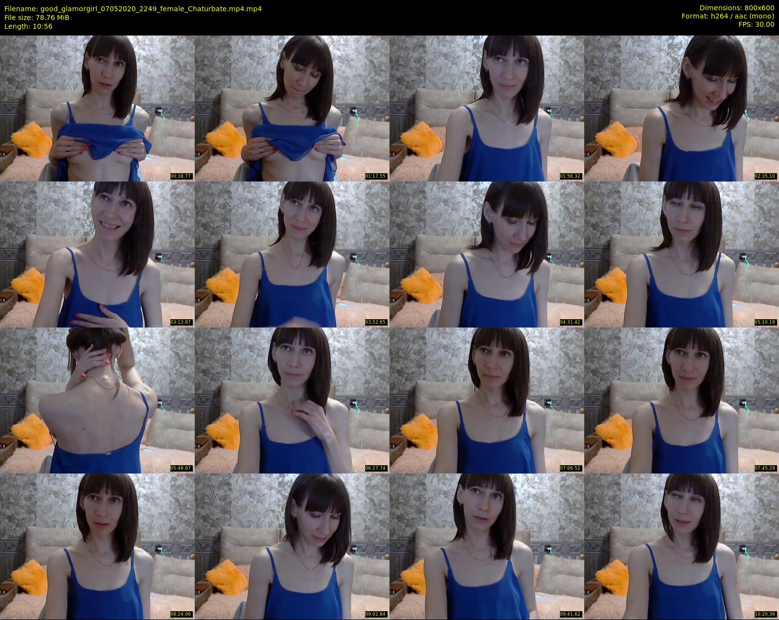 good_glamorgirl — 11 minute Chaturbate female cam show recording, 480p, May 7, 2020