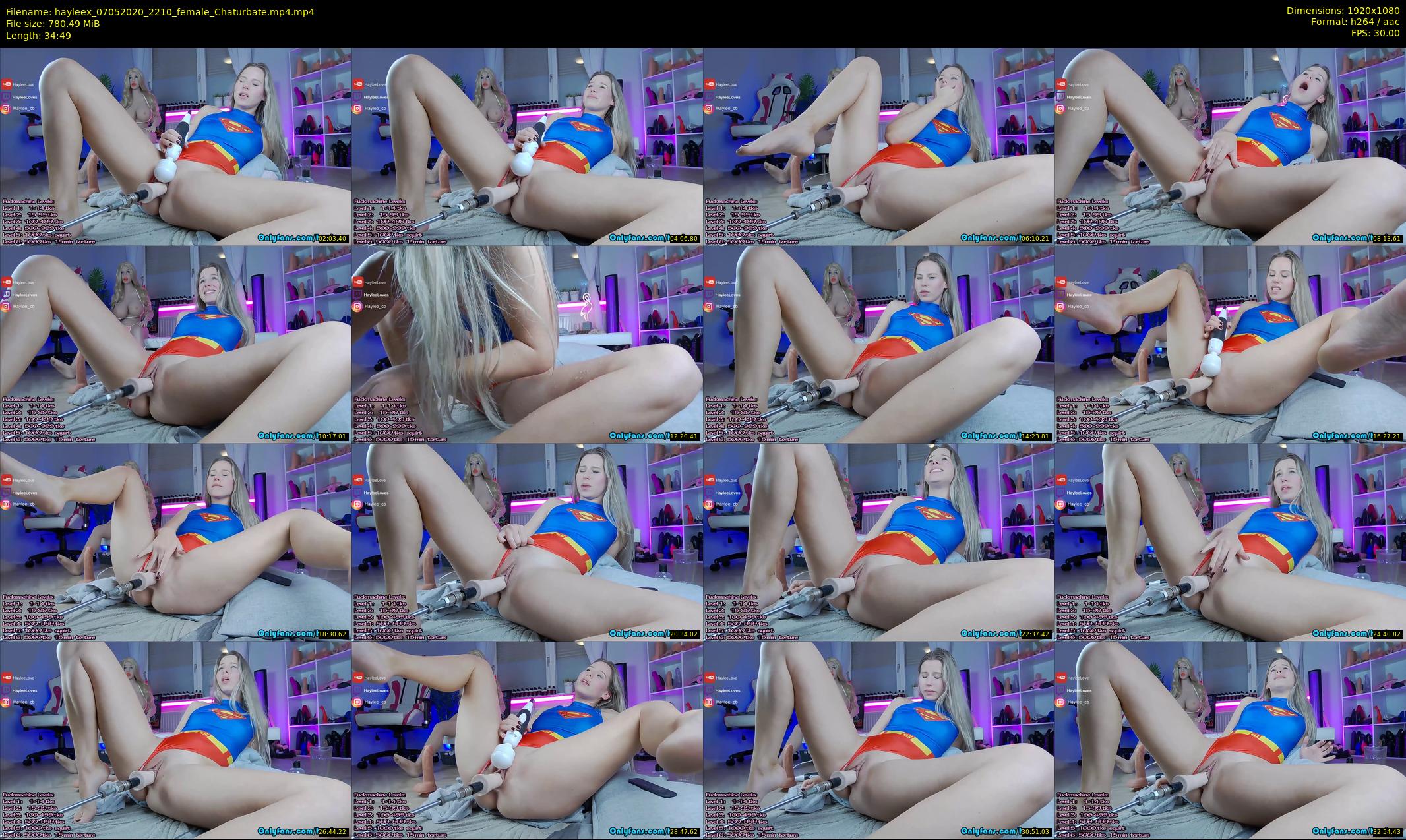 hayleex — 35 minute Chaturbate female cam show recording, 1080p, May 7, 2020