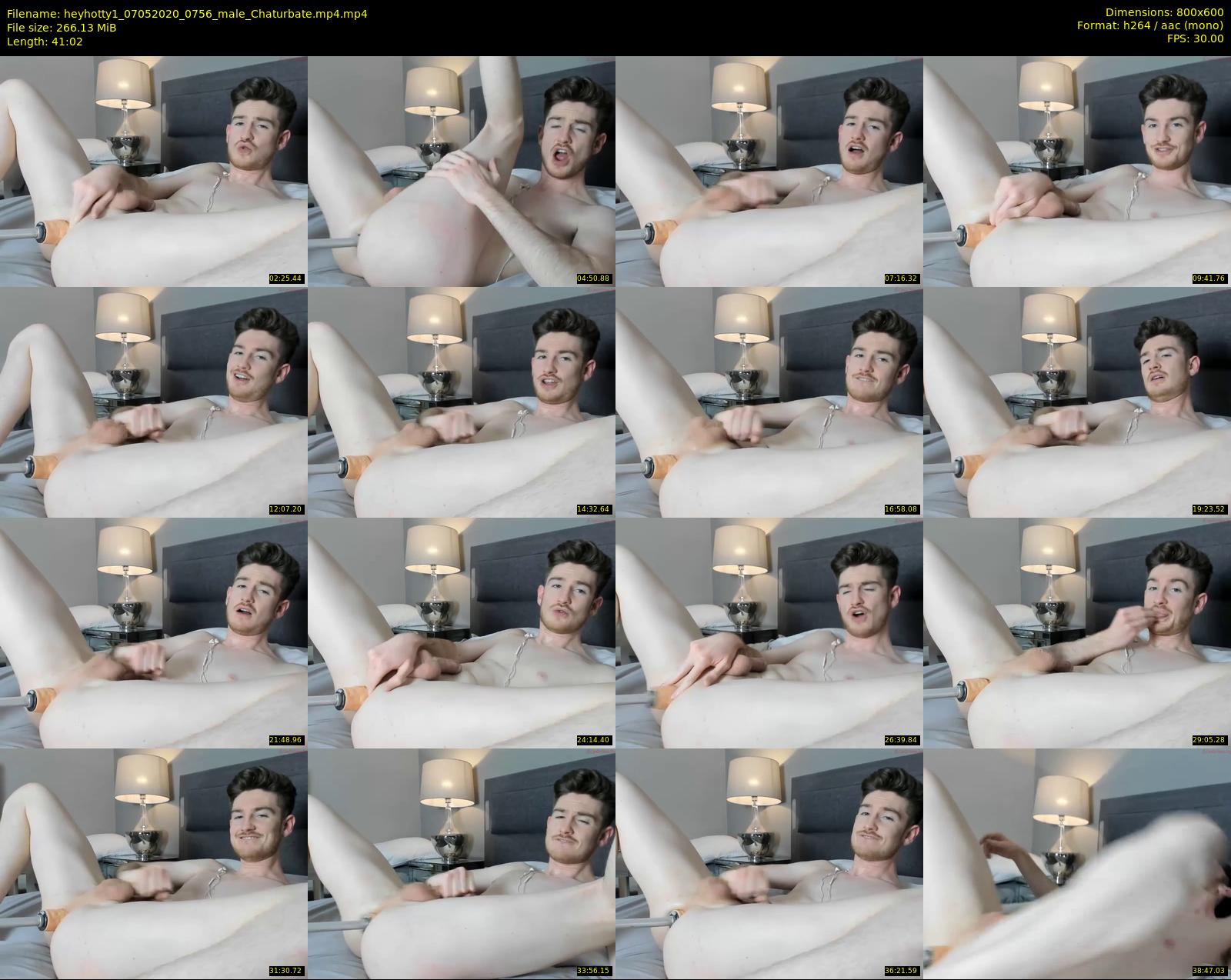 heyhotty1 — 42 minute Chaturbate male cam show recording, 480p, May 7, 2020