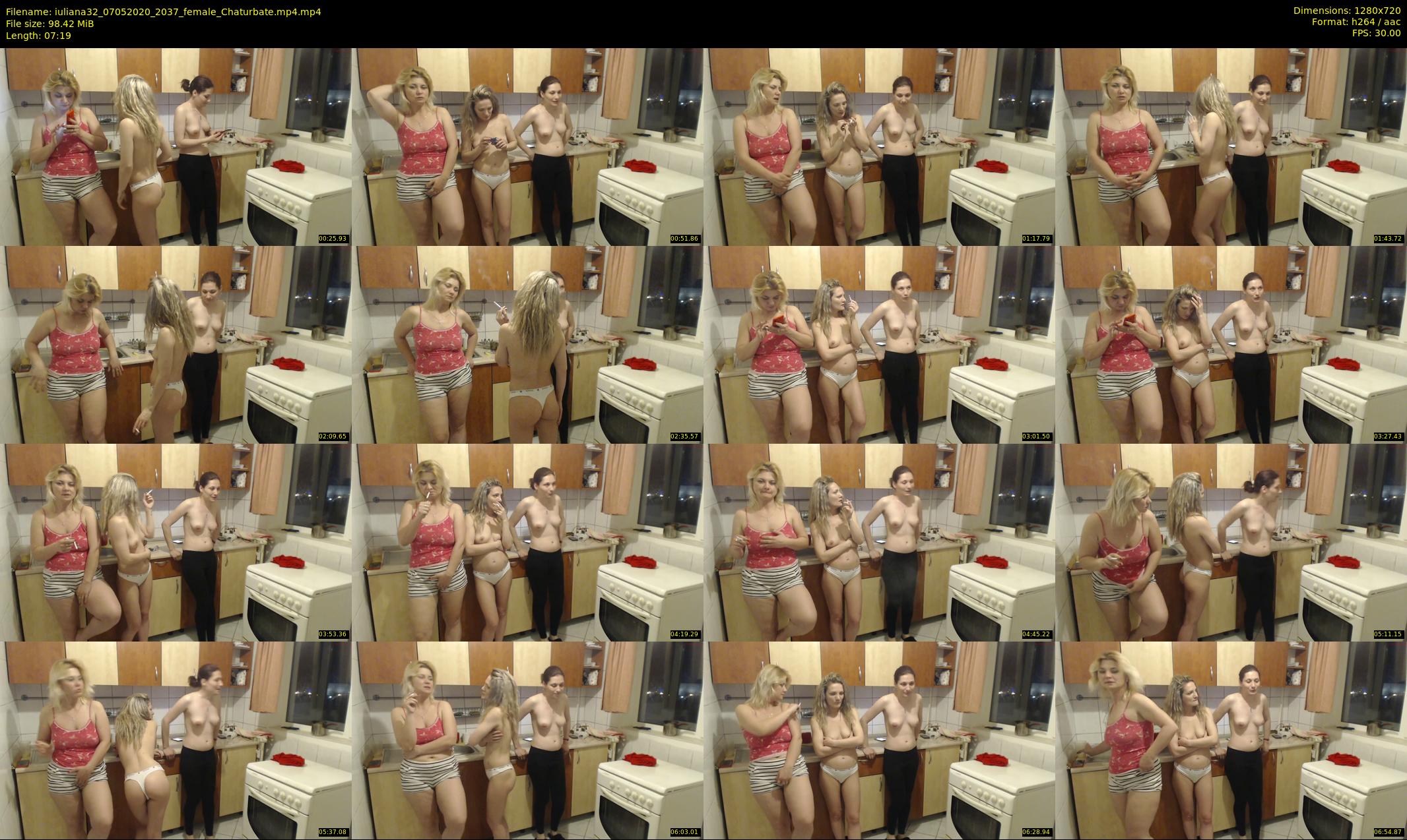 iuliana32 — 8 minute Chaturbate couple cam show recording, 720p, May 7, 2020