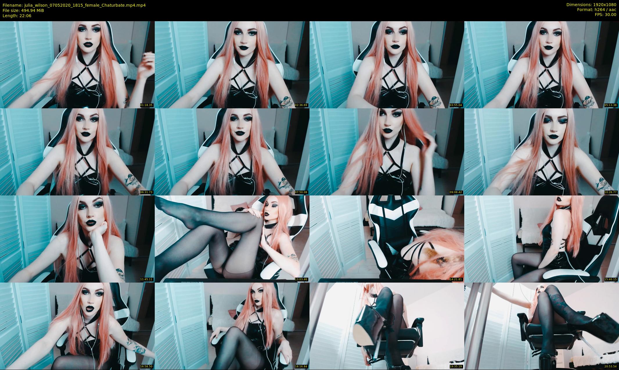 julia_wilson — 23 minute Chaturbate female cam show recording, 1080p, May 7, 2020