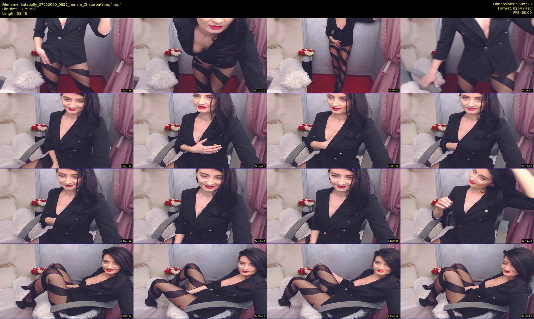 katedolly — 4 minute Chaturbate female cam show recording, 720p, May 7, 2020