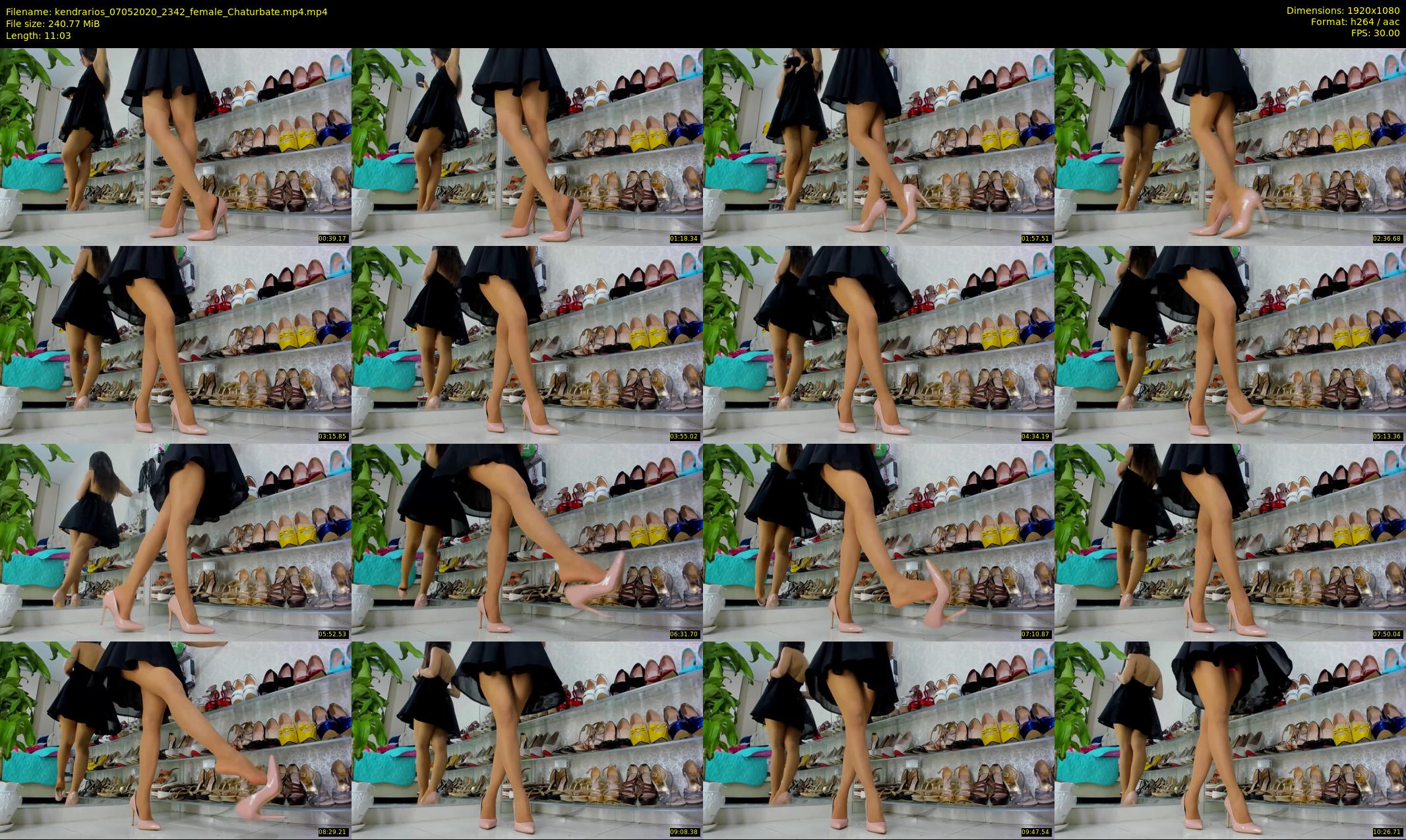 kendrarios — 12 minute Chaturbate female cam show recording, 1080p, May 7, 2020