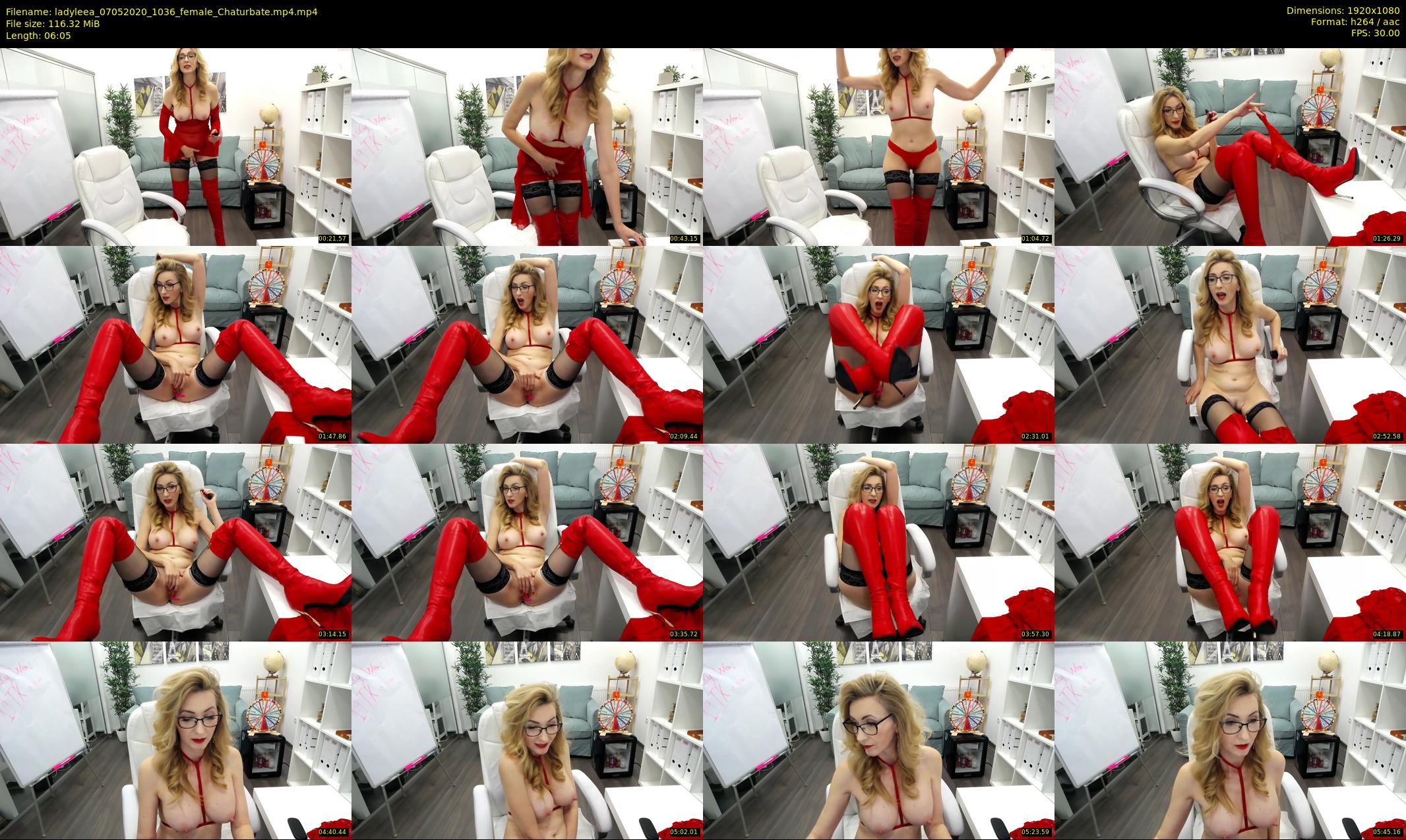 ladyleea — 7 minute Chaturbate female cam show recording, 1080p, May 7, 2020