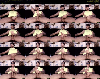 lancehardwood222 — 12 minute Chaturbate male cam show recording, 480p, May 8, 2020
