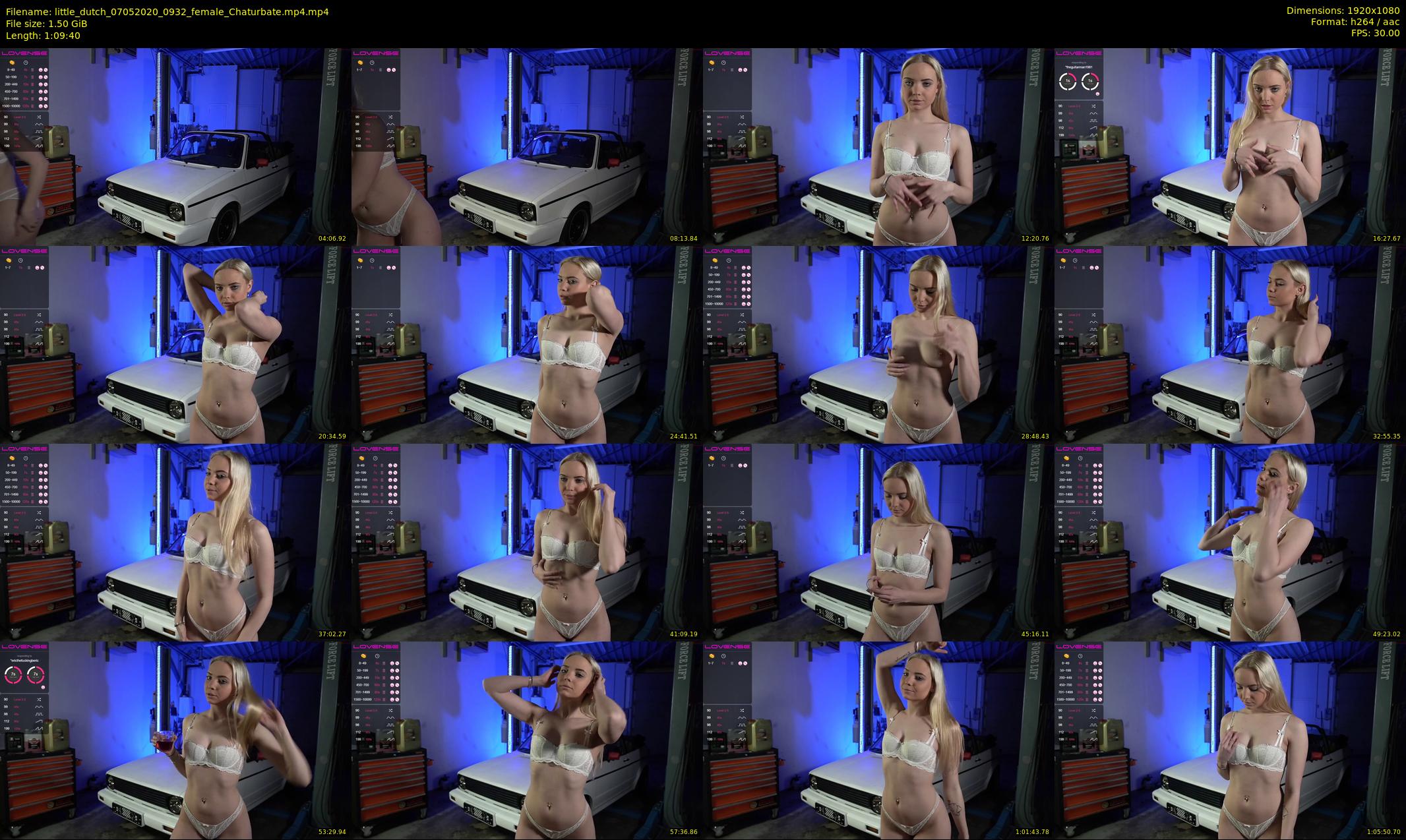 little_dutch — 70 minute Chaturbate female cam show recording, 1080p, May 7, 2020