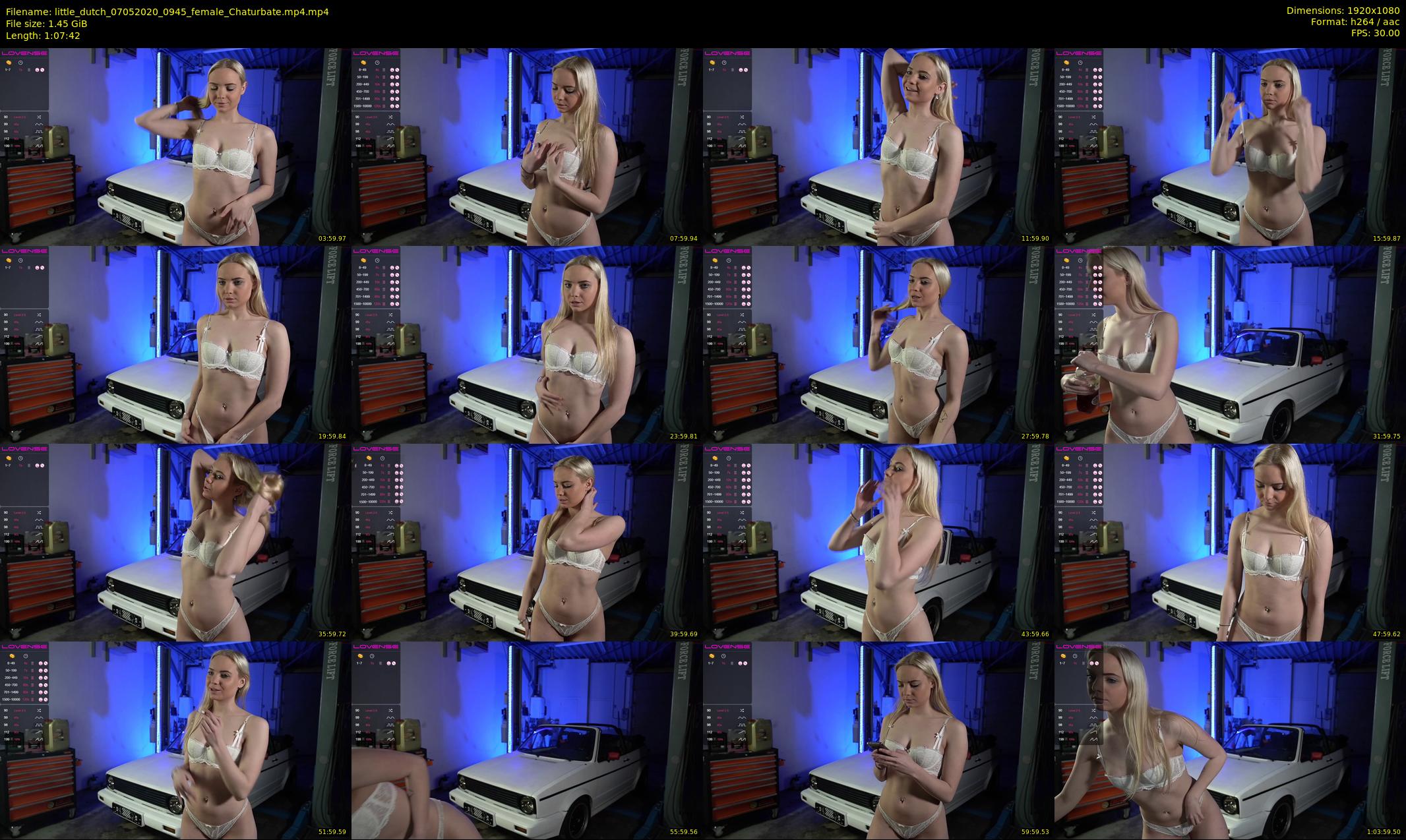 little_dutch — 68 minute Chaturbate female cam show recording, 1080p, May 7, 2020