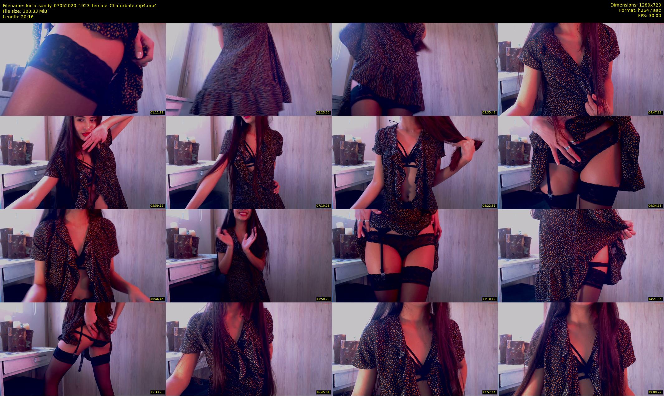lucia_sandy — 21 minute Chaturbate female cam show recording, 720p, May 7, 2020